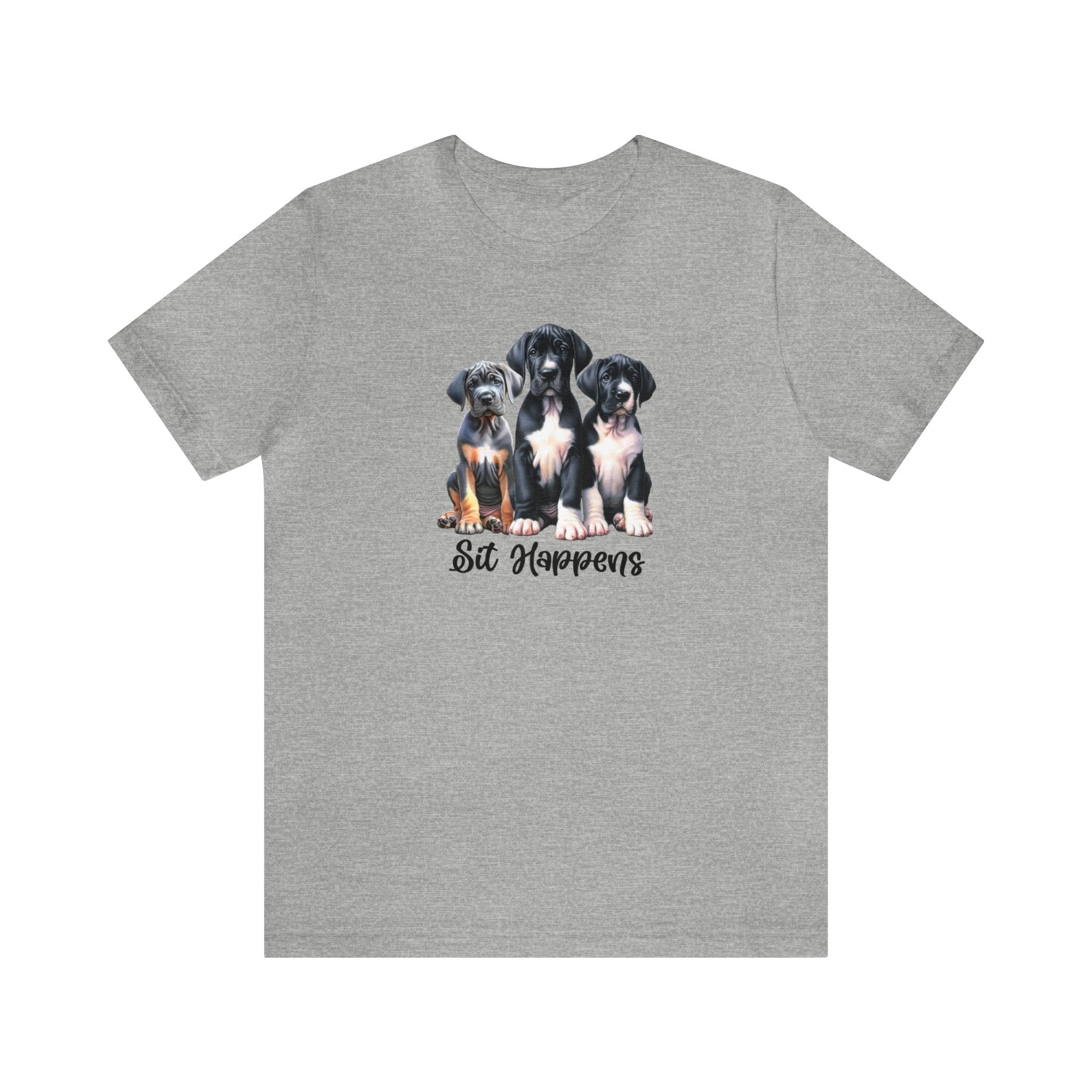 Sit Happens Funny Dog Tee