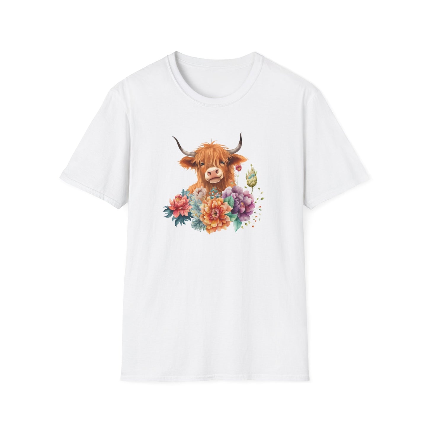 Mini Cow Floral Tee