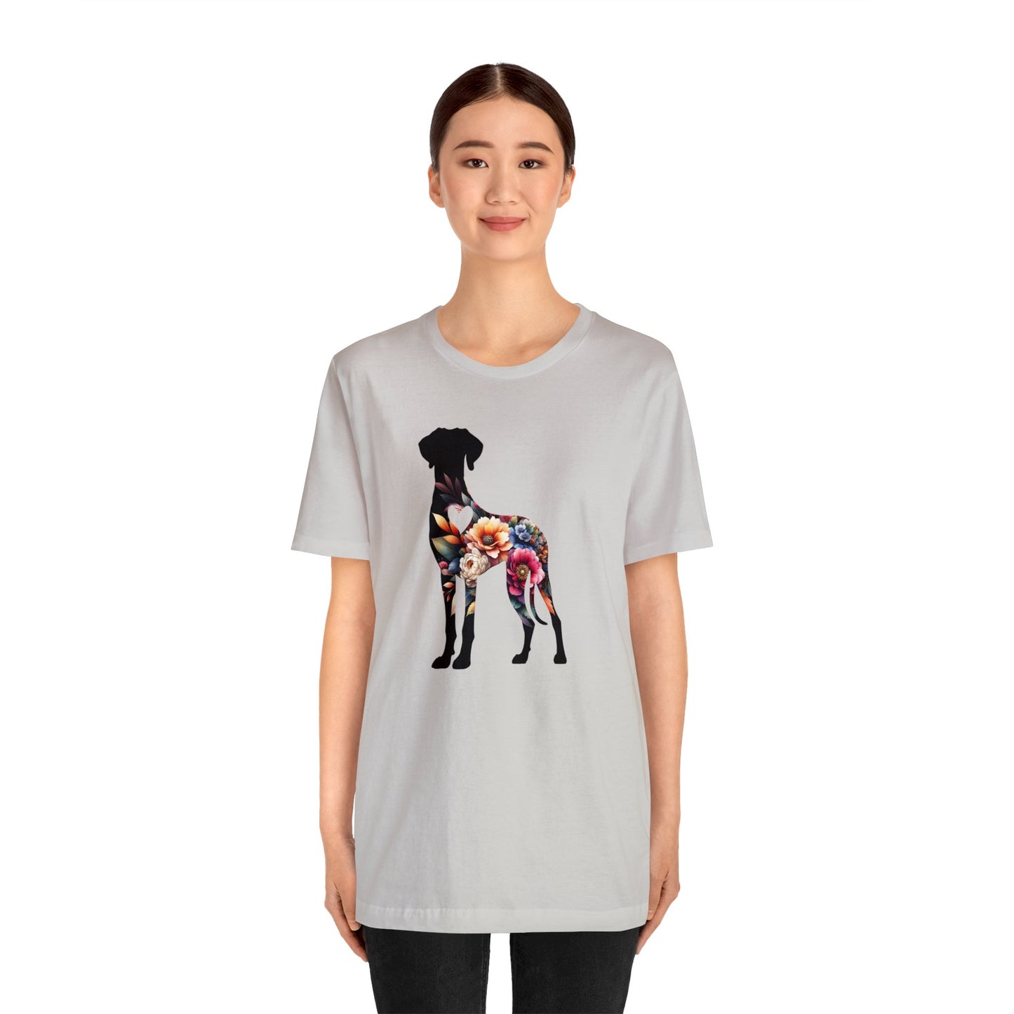 Great Dane Floral T-Shirt