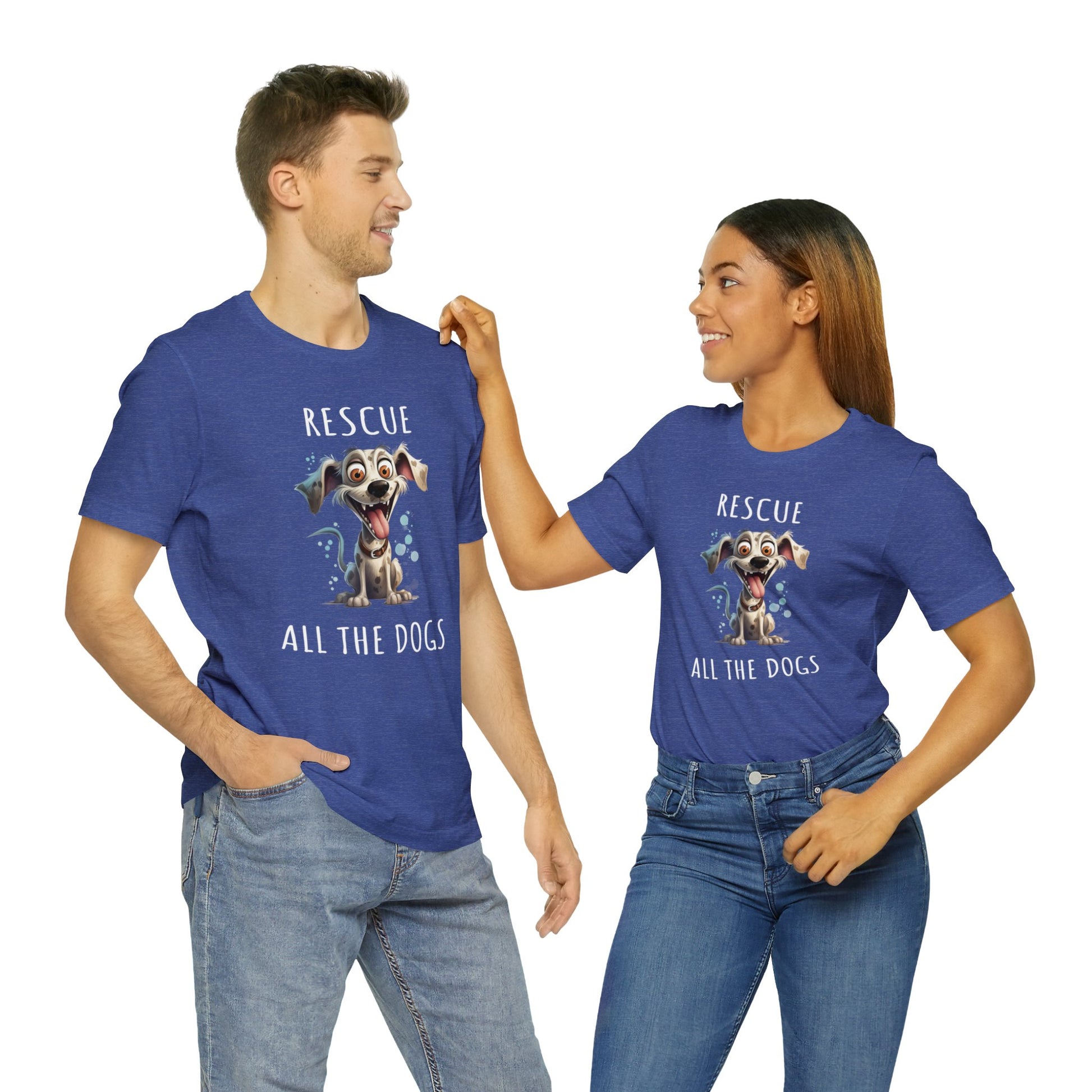 Rescue All The Dogs Tee - Four More Paws