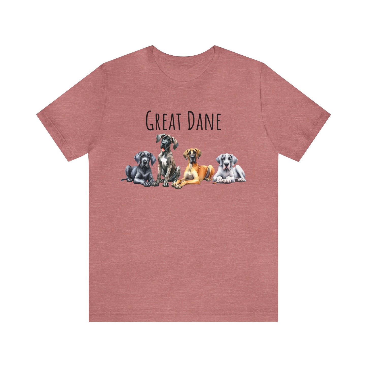 Great Dane Unisex Jersey Short Sleeve Tee