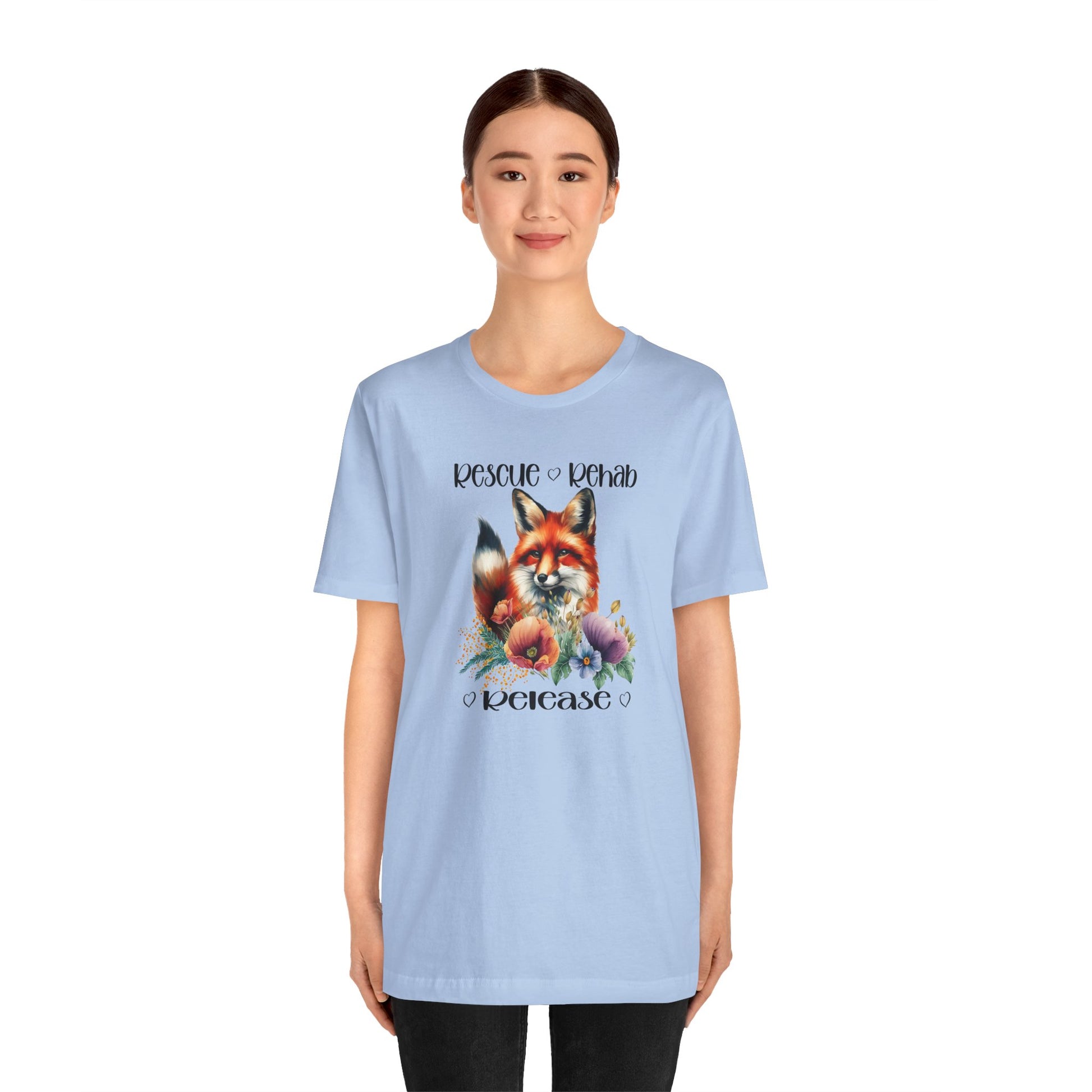 Rescue Rehab Release Fox Tee - Four More Paws