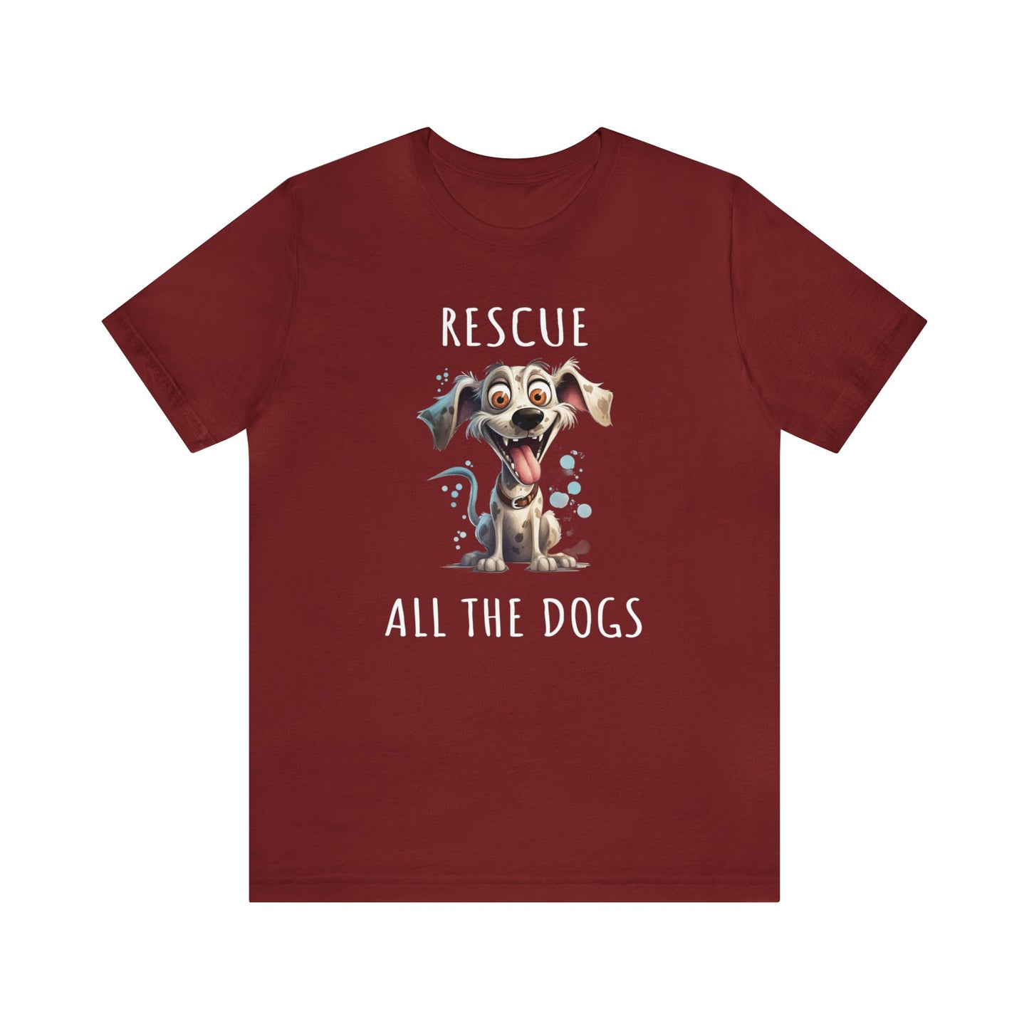 Rescue All The Dogs Tee - Four More Paws