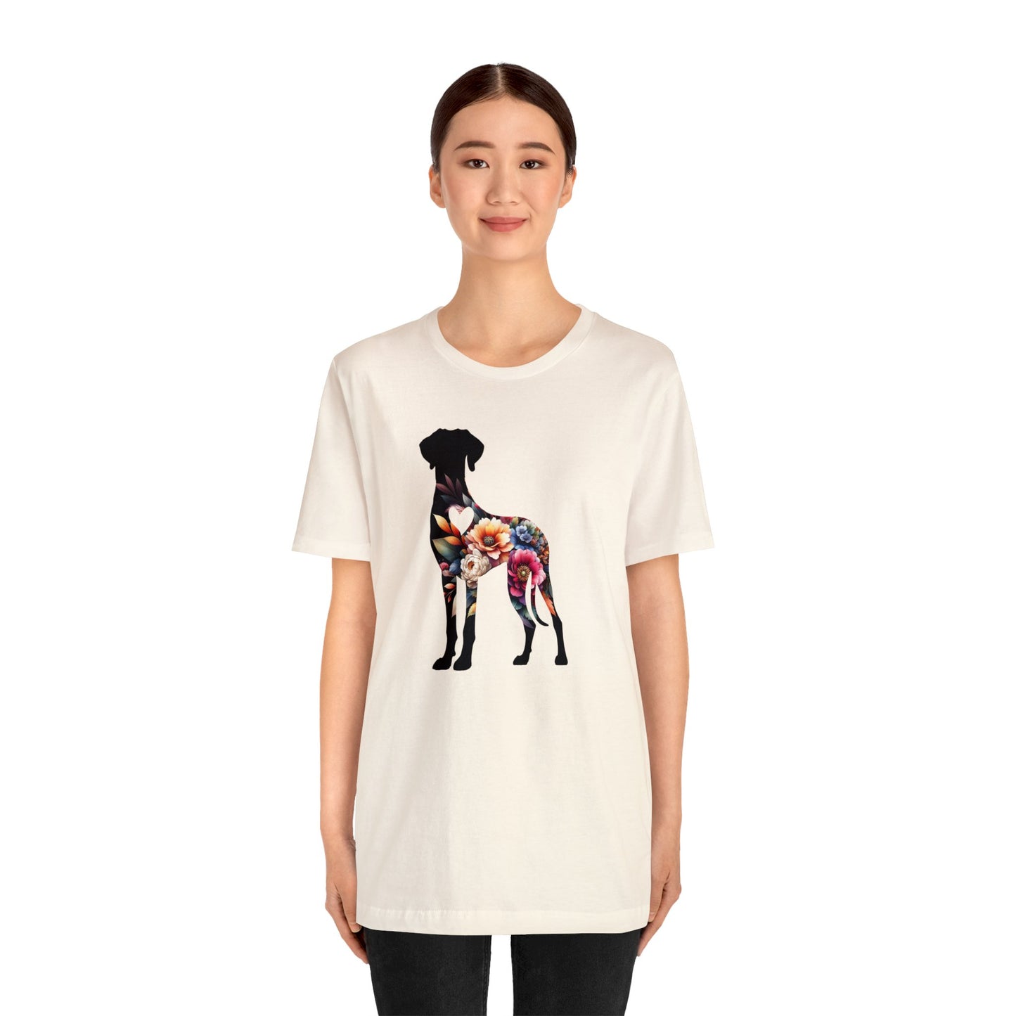 Great Dane Floral T-Shirt