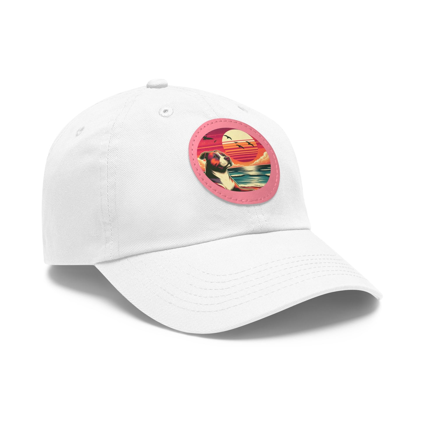 Pit Bull Summer Vibes Classic Summer Ball Cap, Pitbull Mom, Pitbull Dad, Pittie Lovers, Popular Vacation Hat,