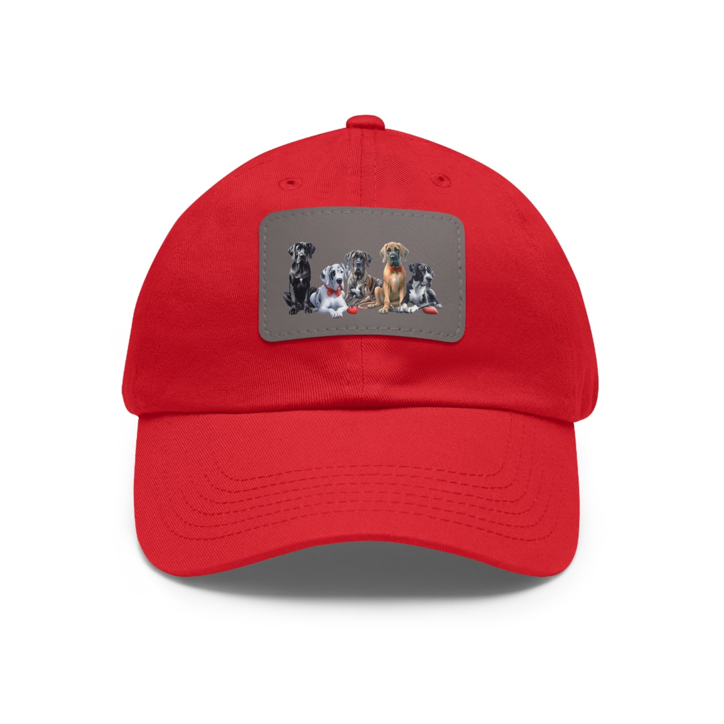 Valentines Great Dane Summer Ball Cap