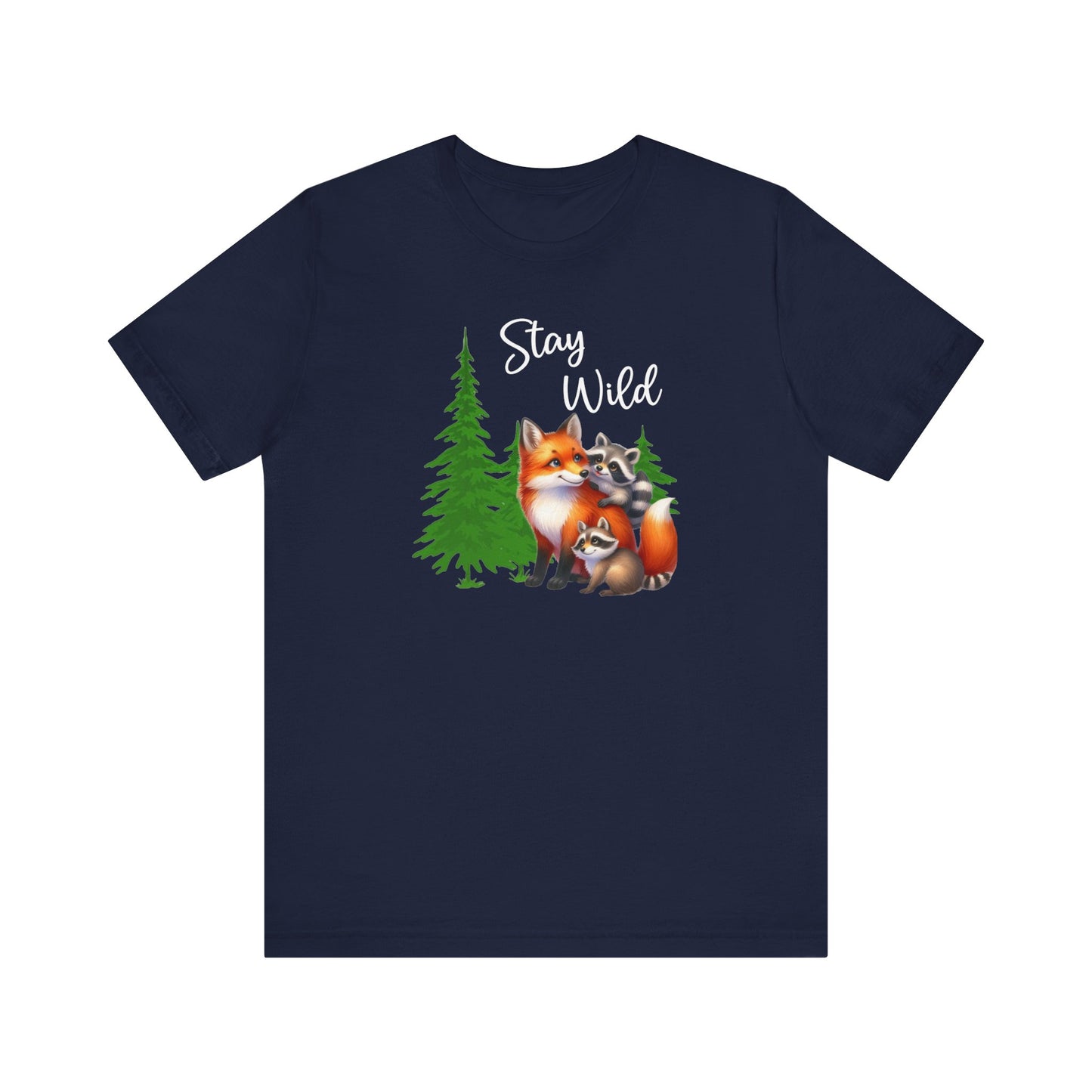 Stay Wild Wildlife Tee - Four More Paws