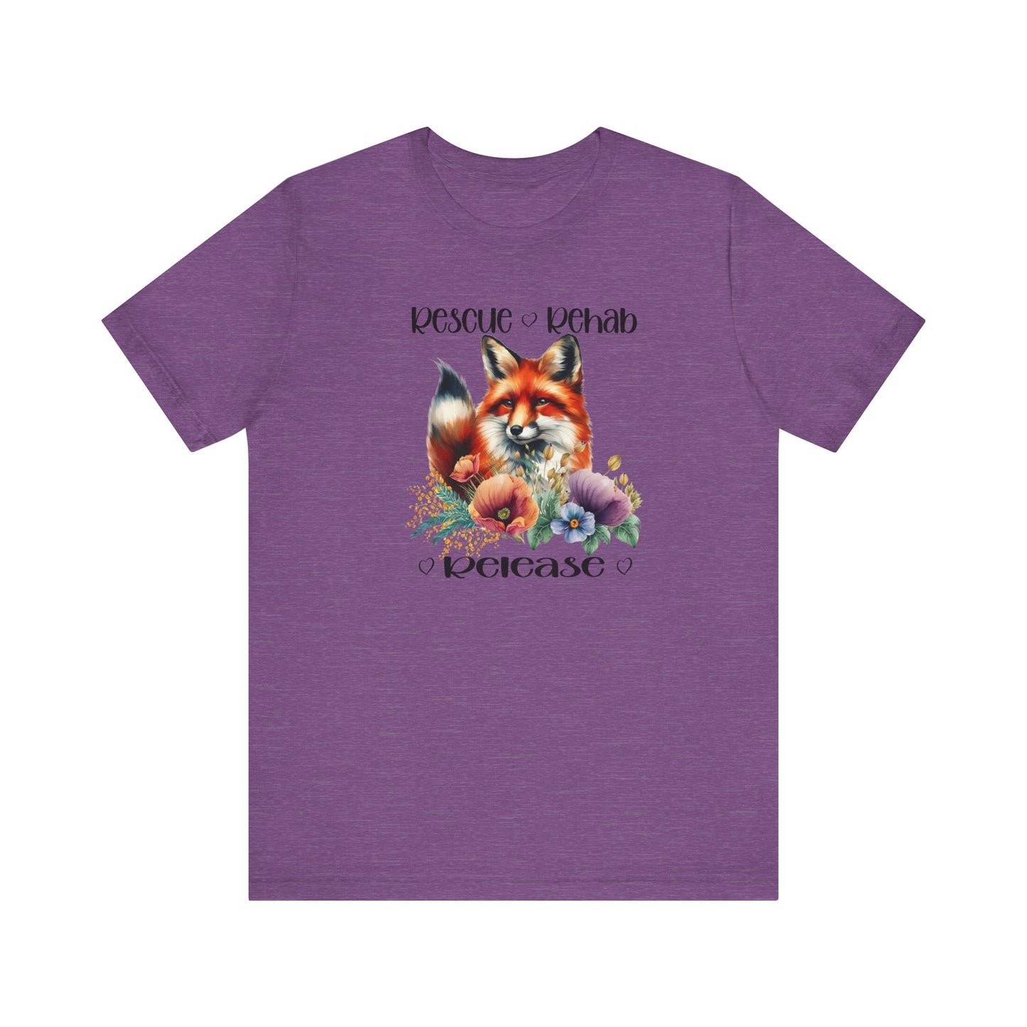 Rescue Rehab Release Fox Tee - Four More Paws