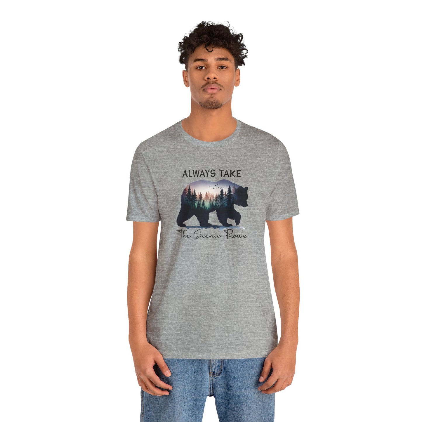 Take the Scenic Route Outdoor Tee - Four More Paws