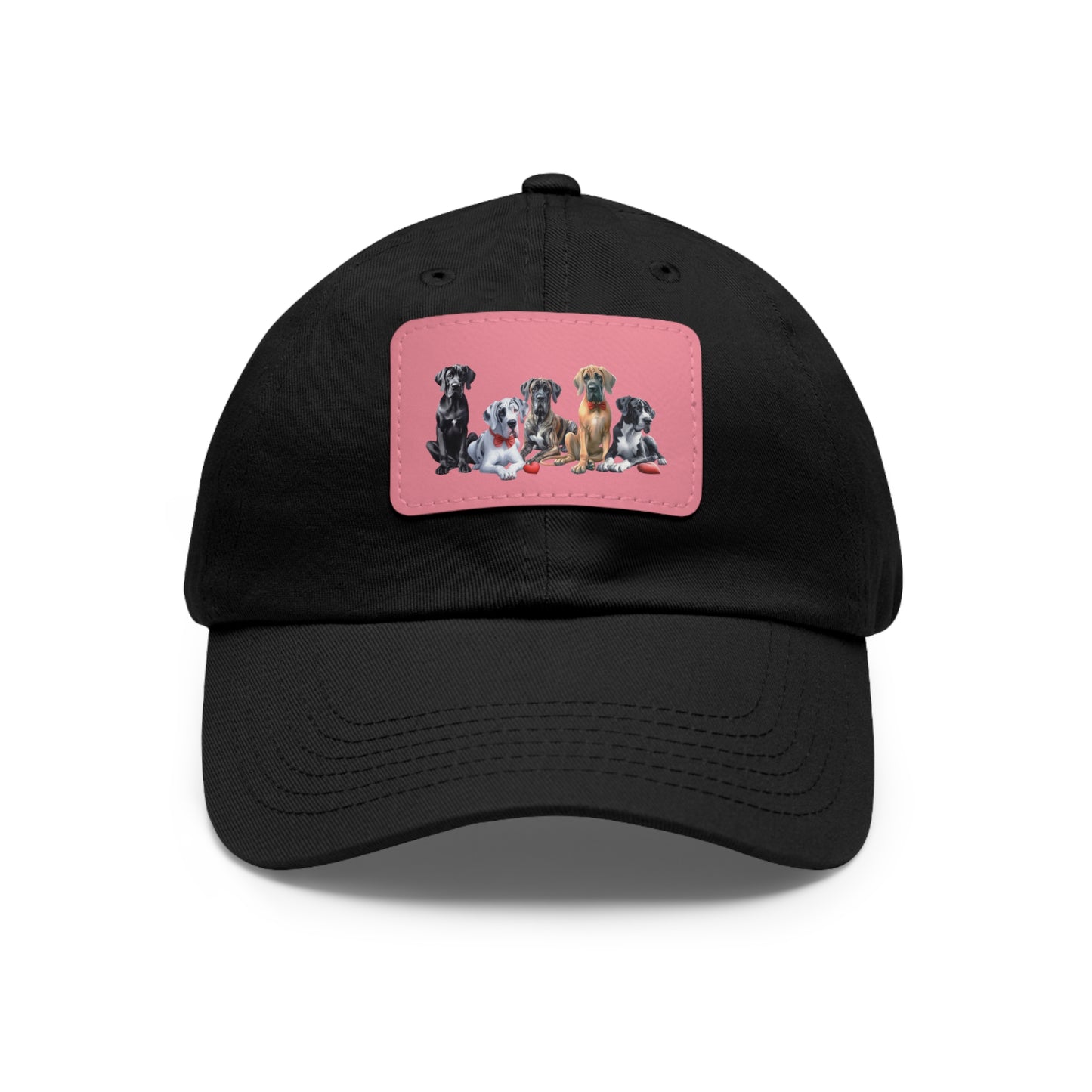 Valentines Great Dane Summer Ball Cap