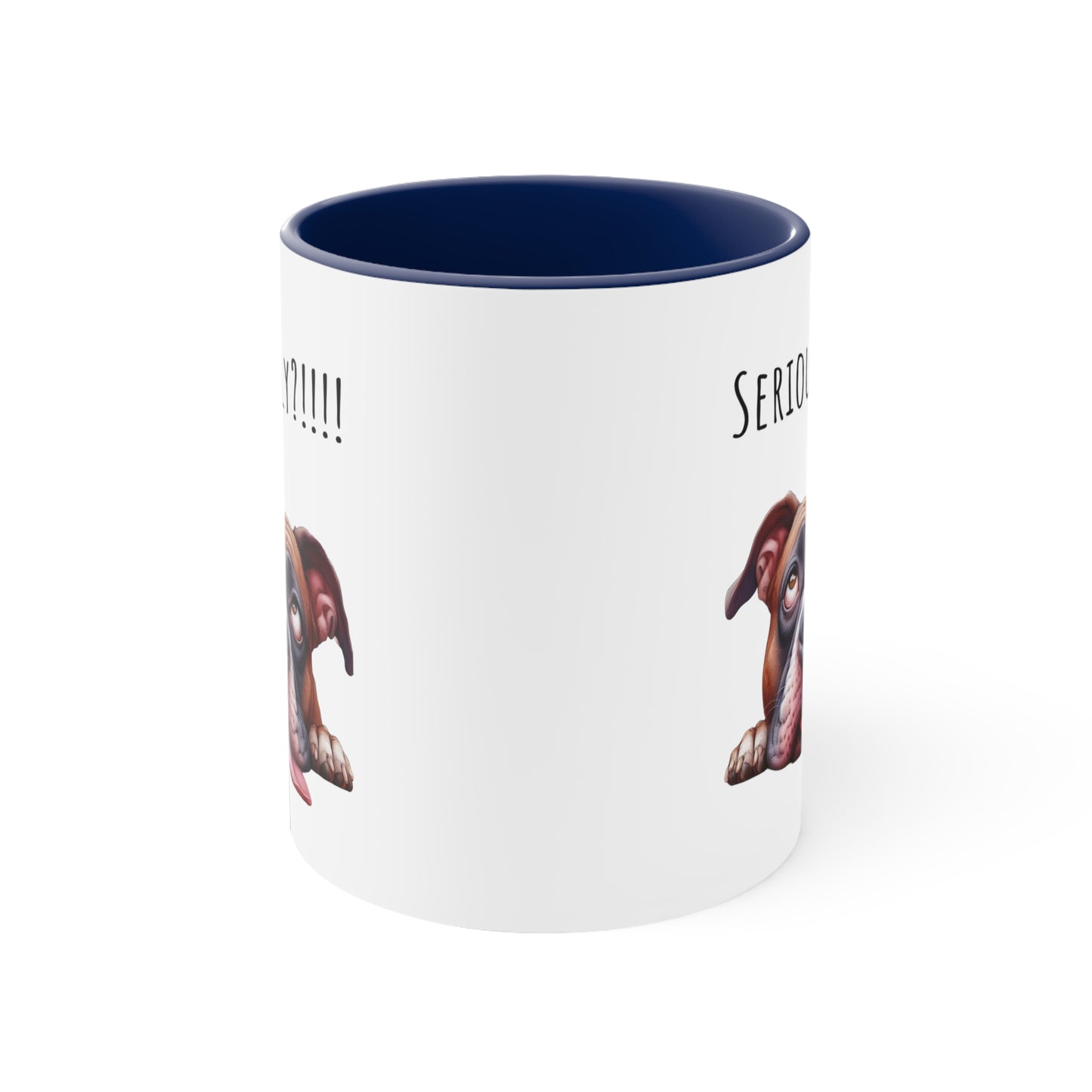 Seriously?!!! Funny Pit Bull Coffee Cup