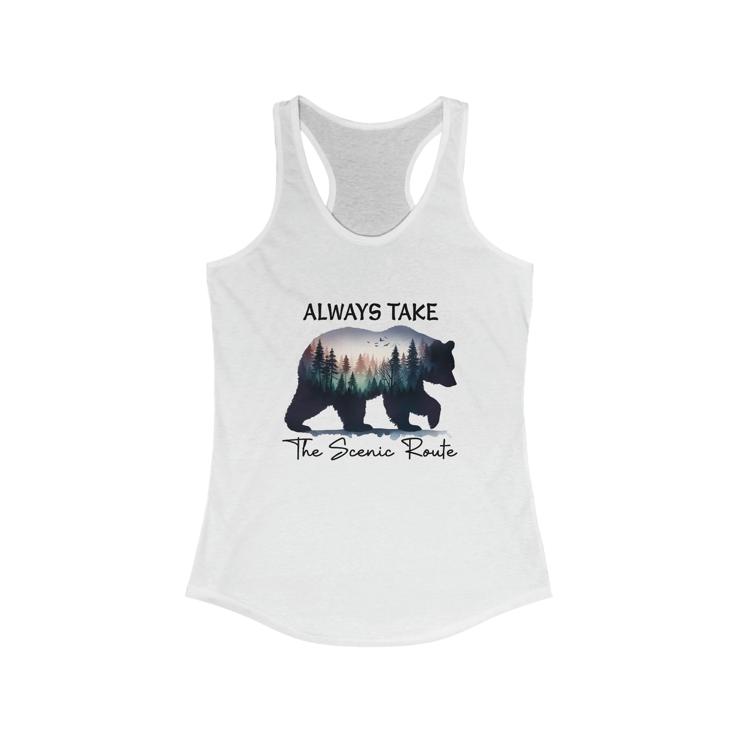 Always Take The Scenic Route Tank Top