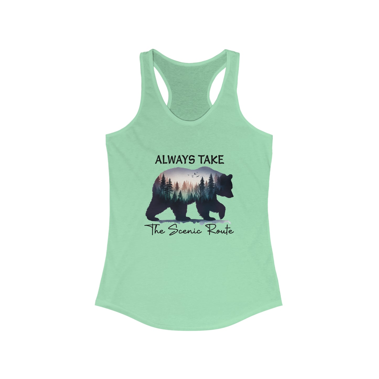 Always Take The Scenic Route Tank Top