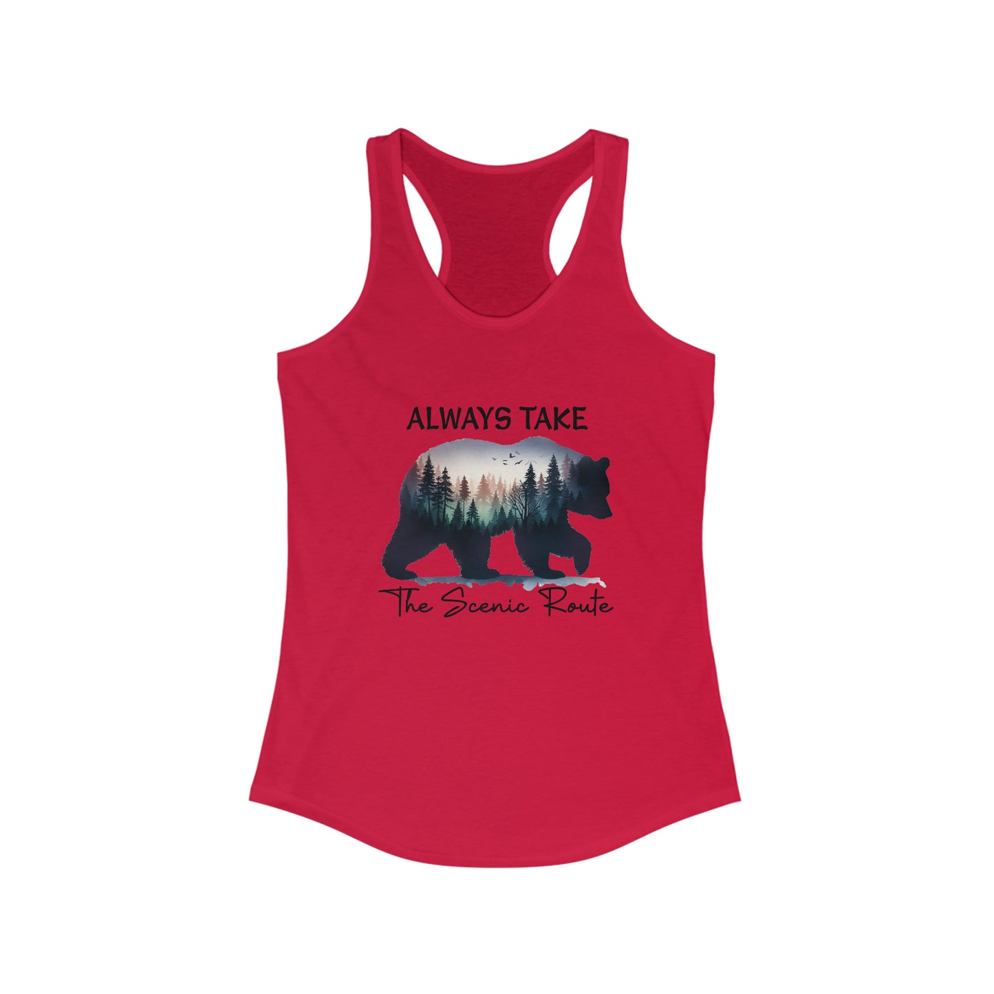 Always Take The Scenic Route Tank Top