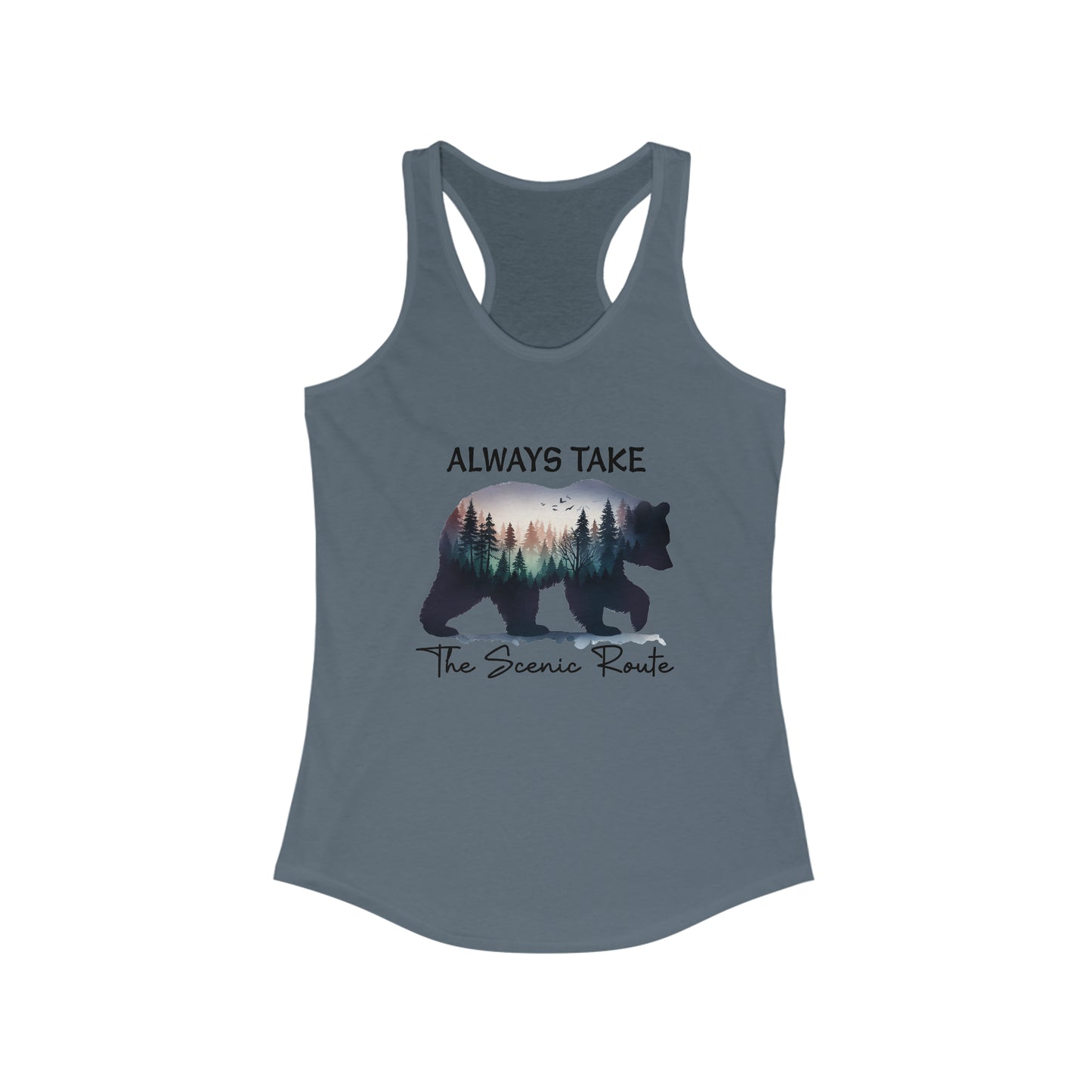 Always Take The Scenic Route Tank Top