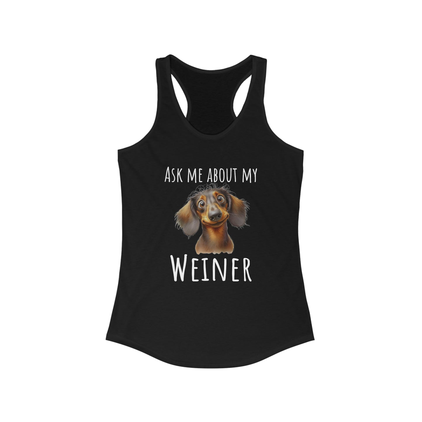 Funny Dachshund Tank Top