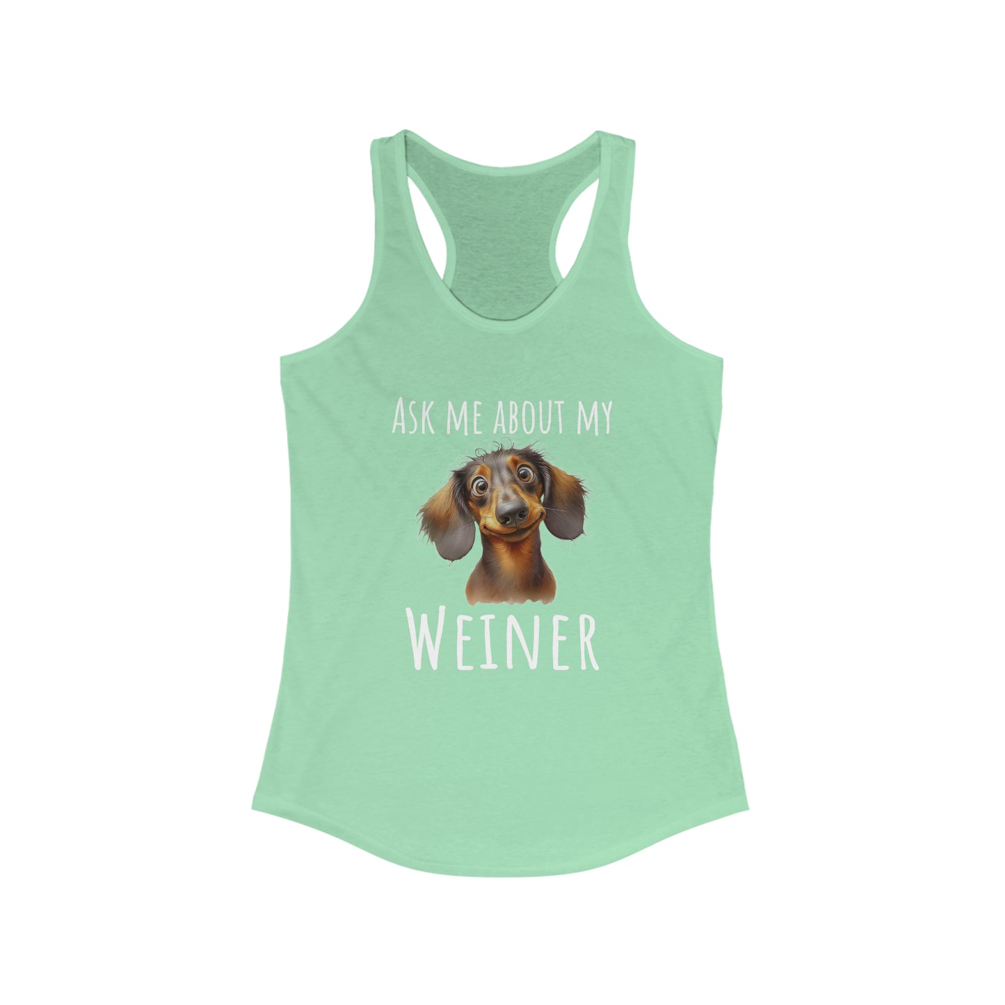 Funny Dachshund Tank Top