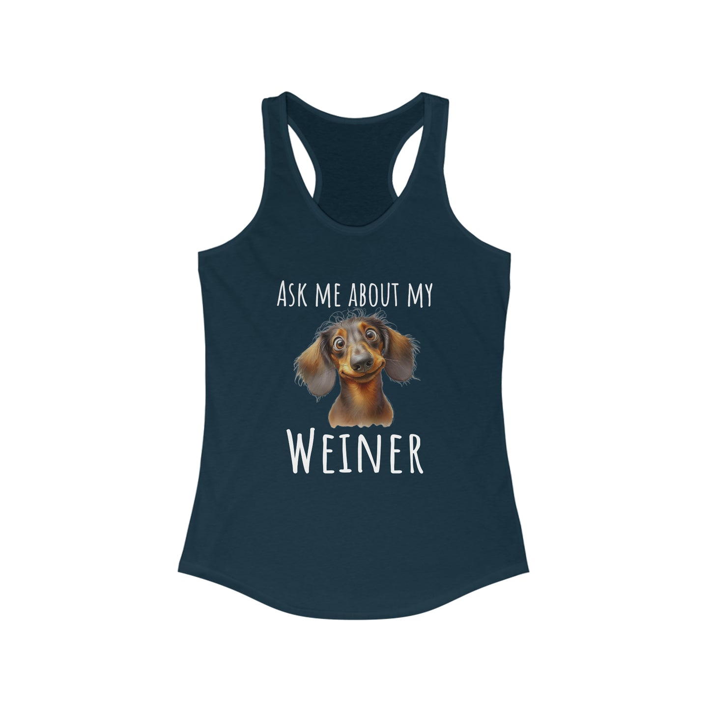 Funny Dachshund Tank Top