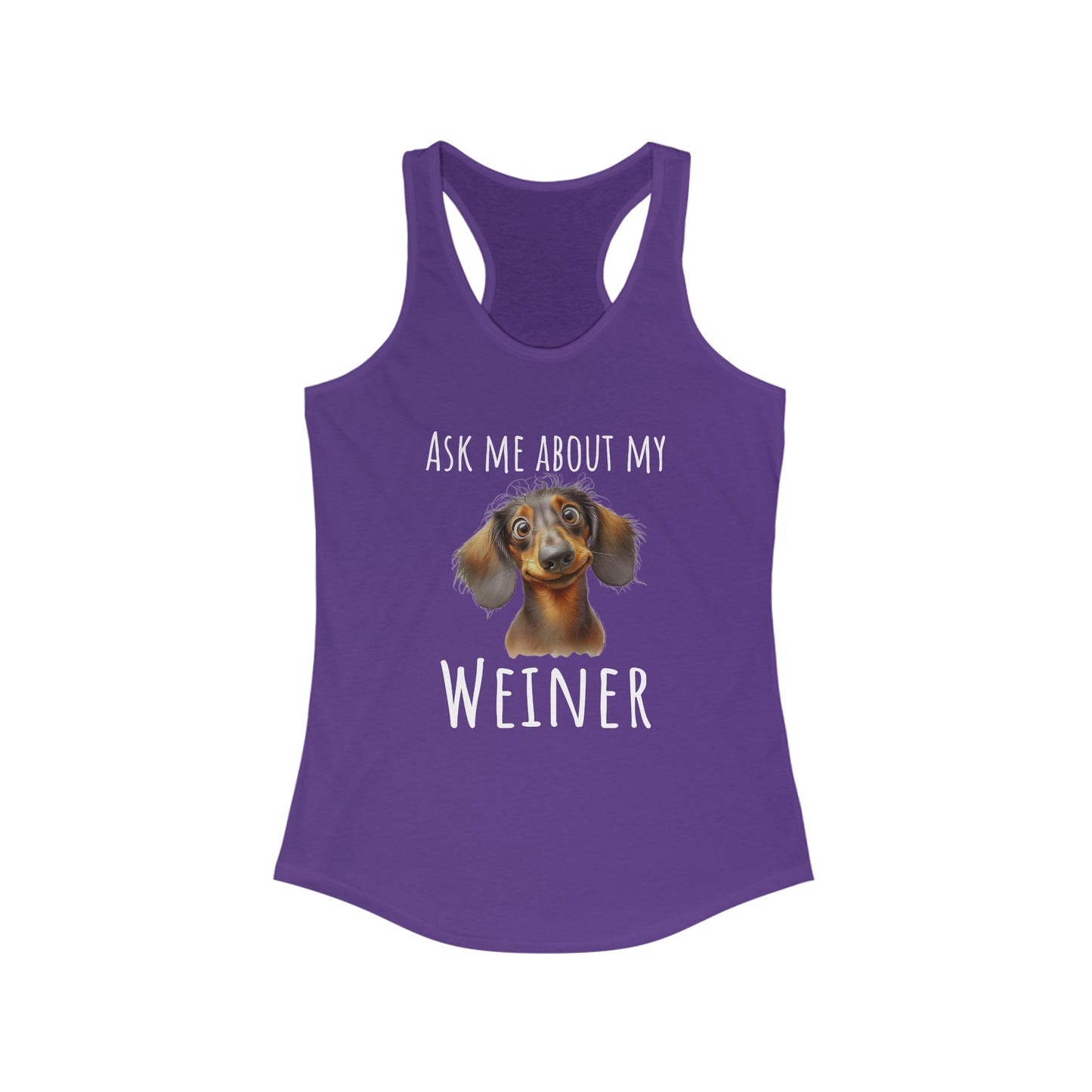 Funny Dachshund Tank Top