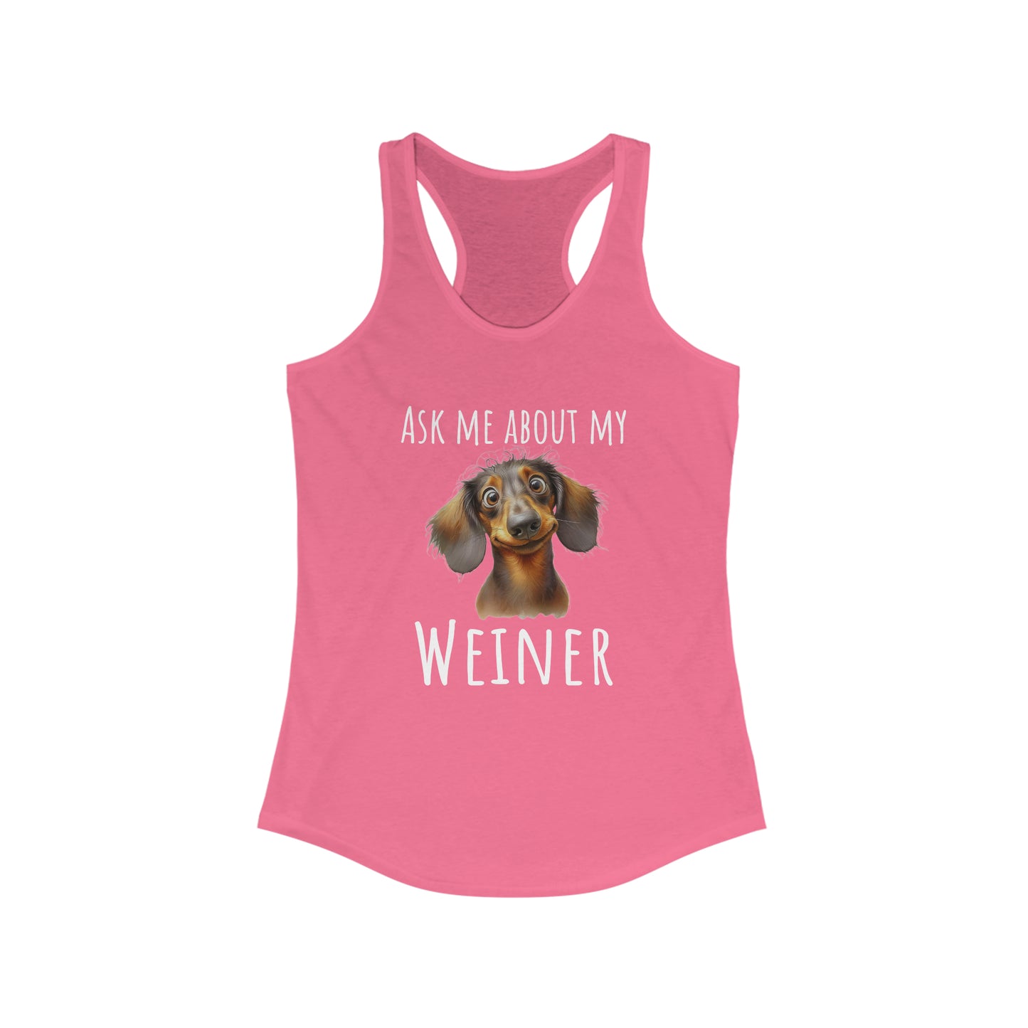 Funny Dachshund Tank Top