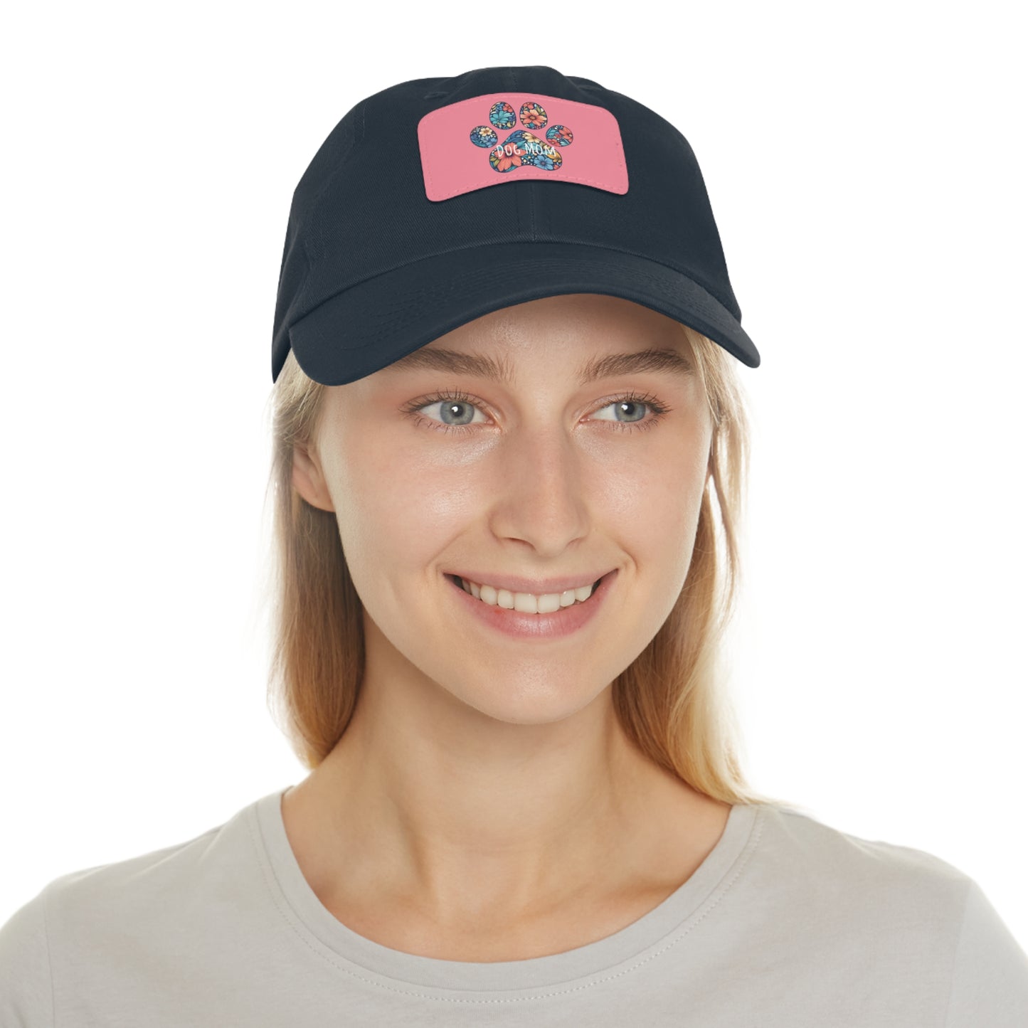 Dog Mom Paw Print Summer Ball Cap