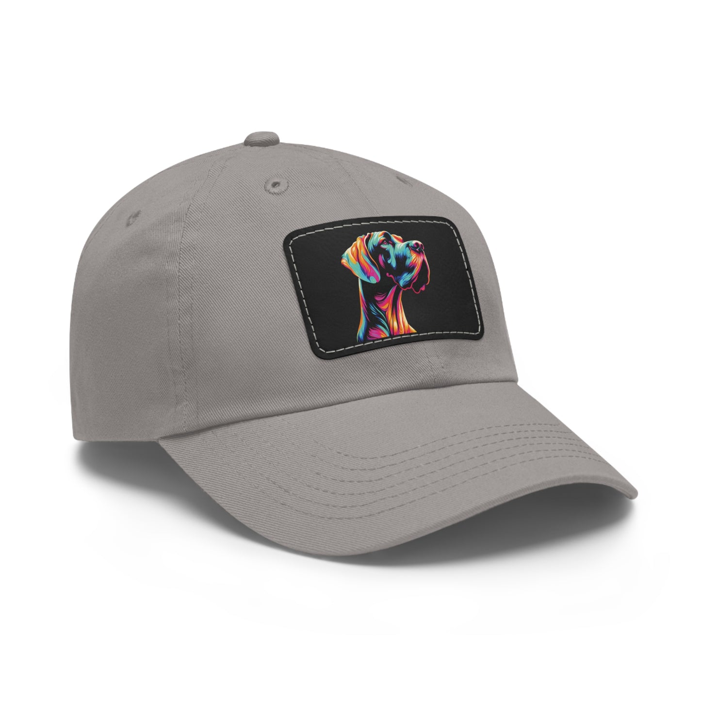 Bright Neon Great Dane Summer Ball Cap