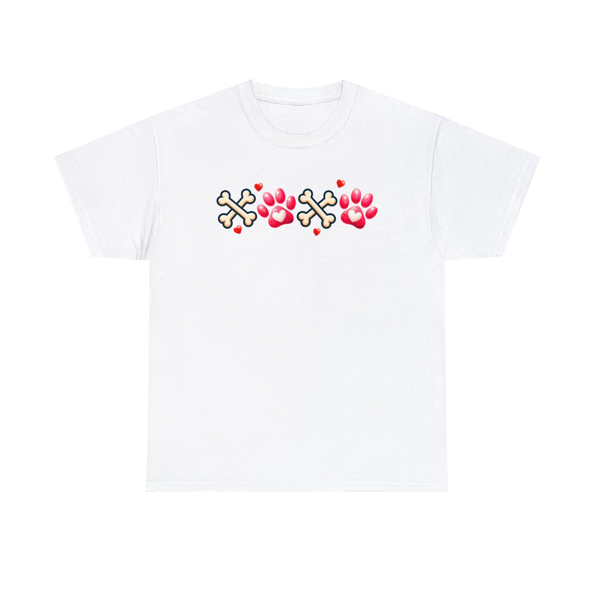 XOXO Valentine Dog Tee Shirt - Four More Paws