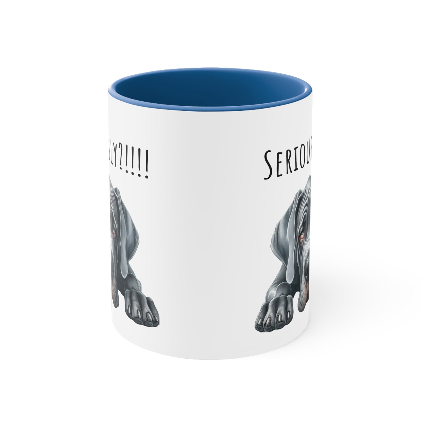 Seriously Funny Dog Morning Coffee Mug