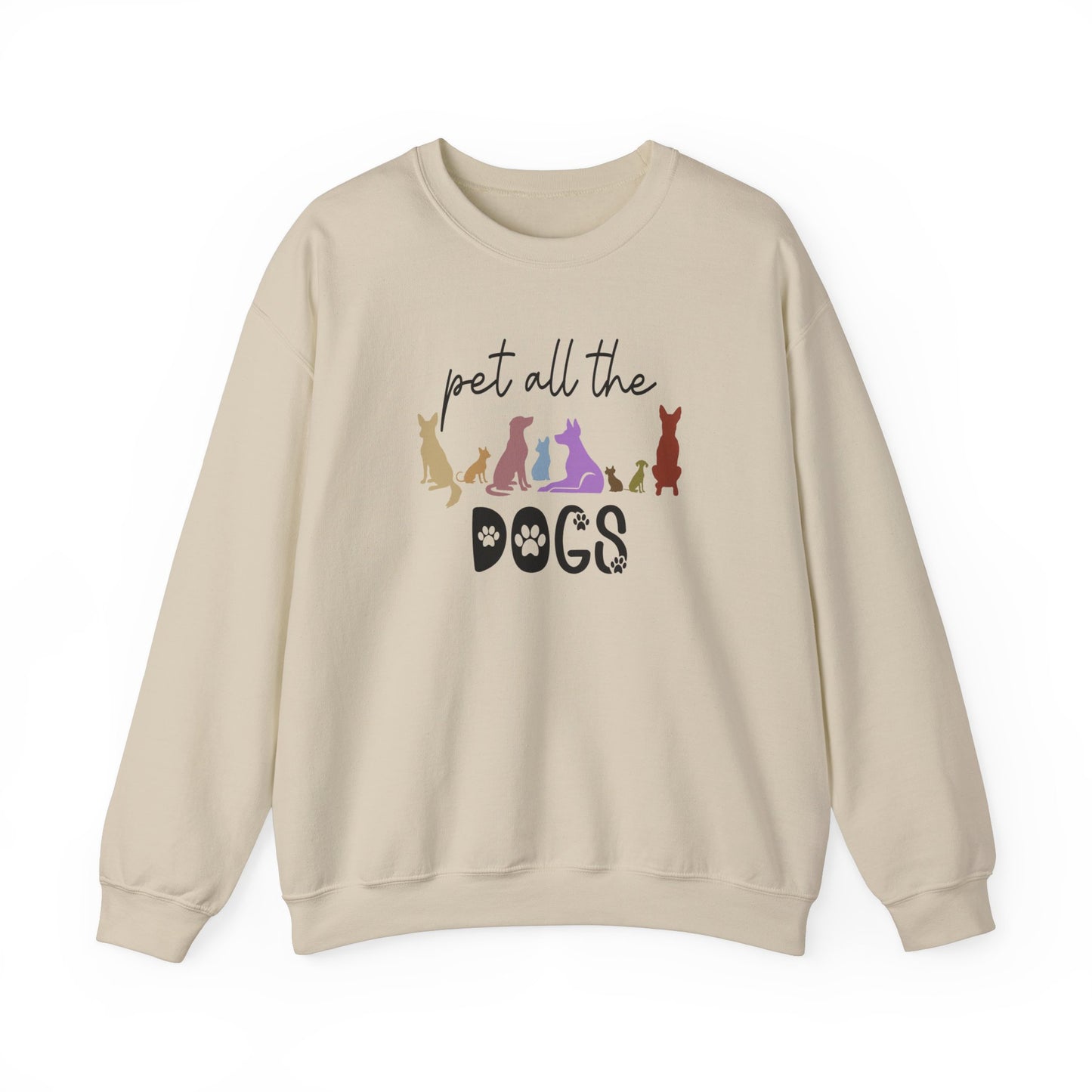 Pet All The Dogs Crewneck Sweatshirt