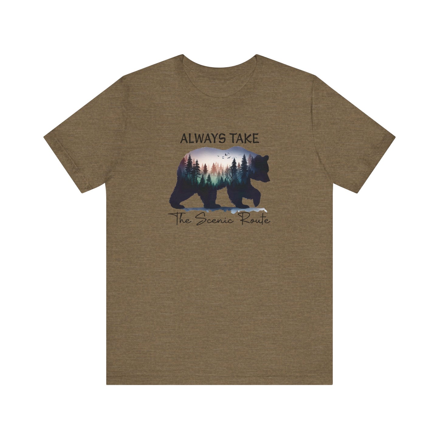 Take the Scenic Route Outdoor Tee - Four More Paws