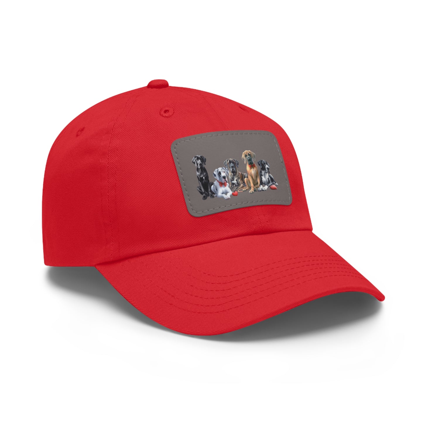 Valentines Great Dane Summer Ball Cap