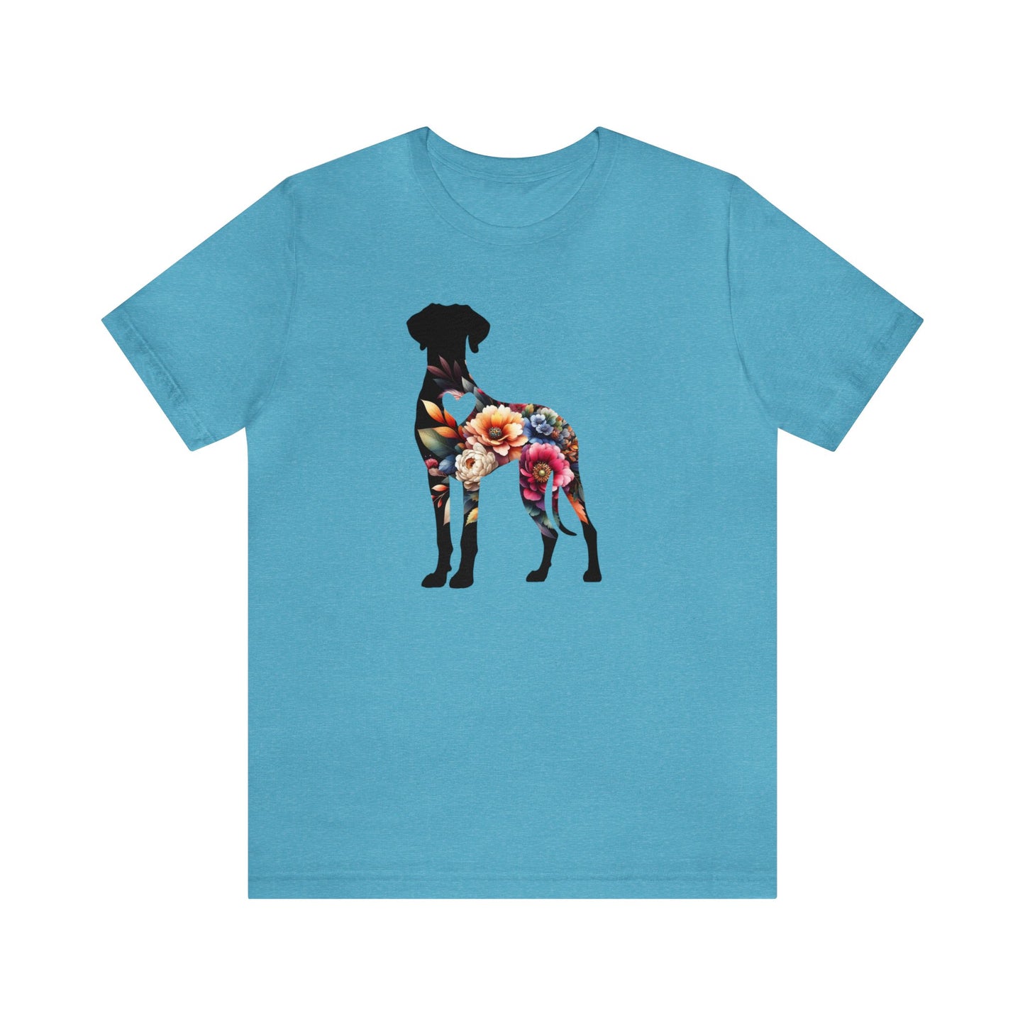 Great Dane Floral T-Shirt