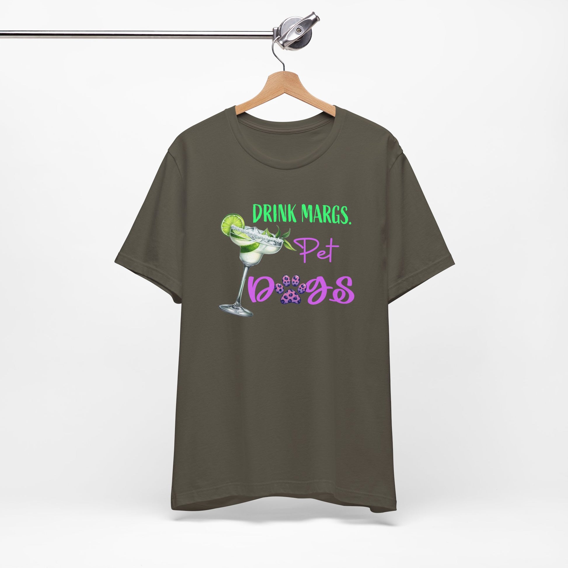 Margarita's and Dogs Tee - Four More Paws