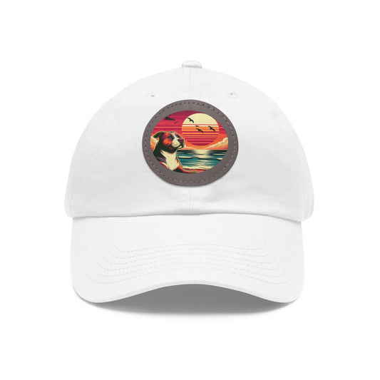 Pit Bull Summer Vibes Classic Summer Ball Cap, Pitbull Mom, Pitbull Dad, Pittie Lovers, Popular Vacation Hat,