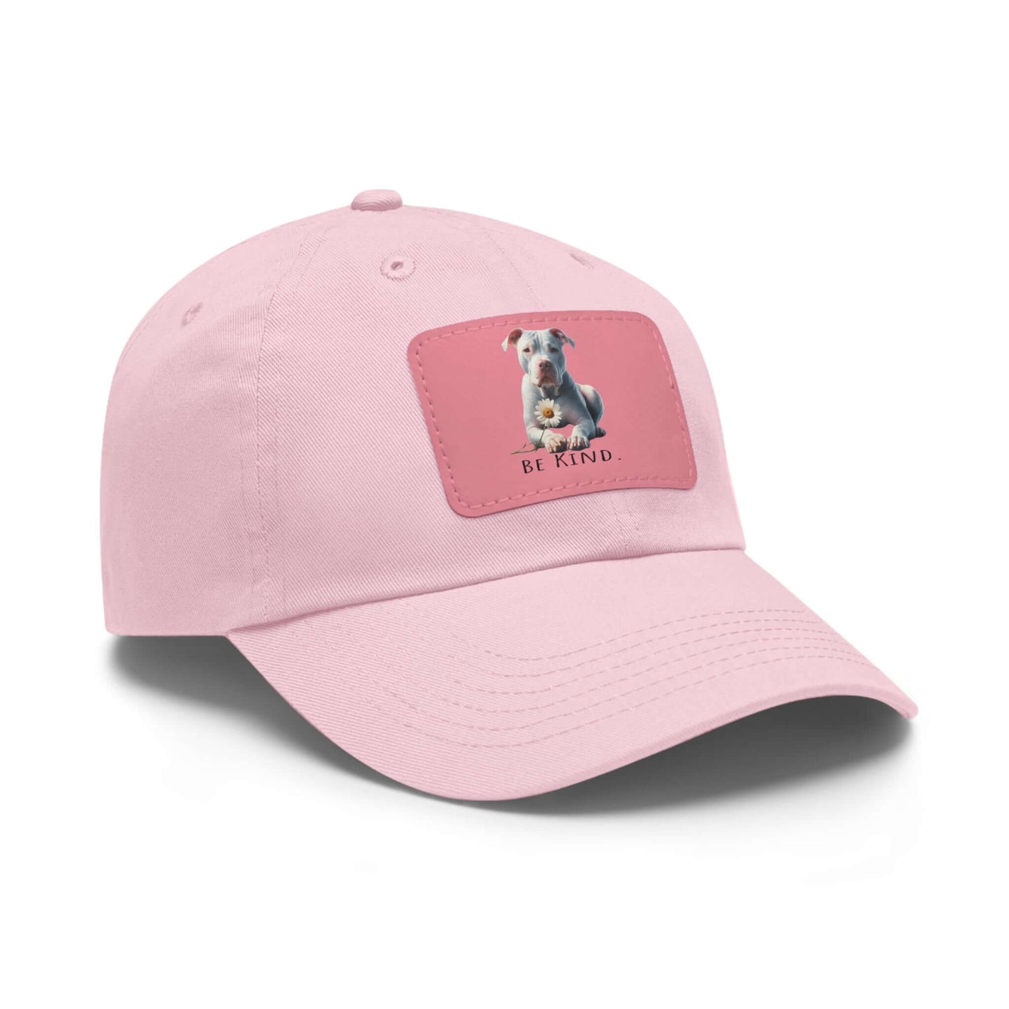 Be Kind White Pit Bull Summer Ball Cap