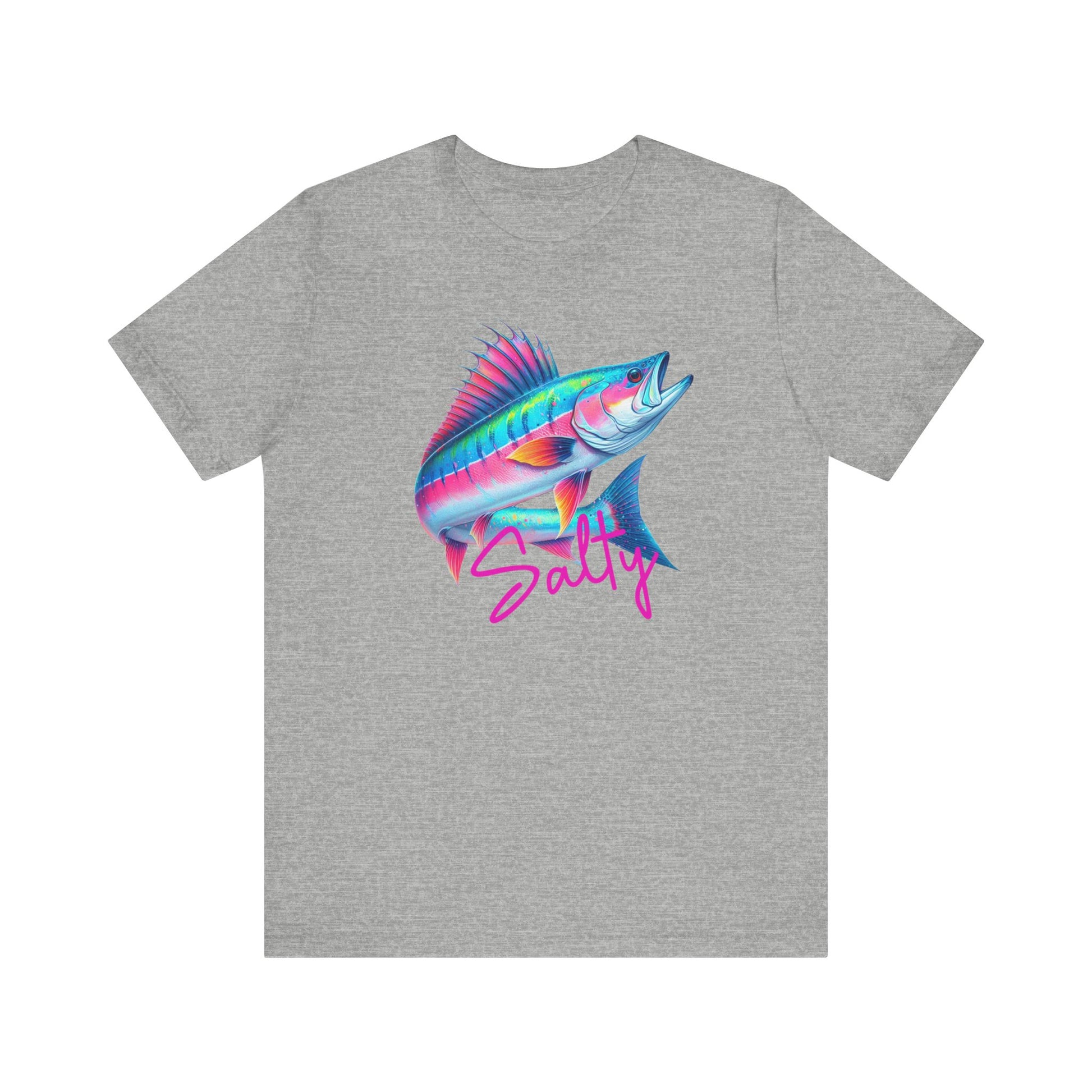 Salty Outdoor Fishing Tee Shirt - Four More Paws