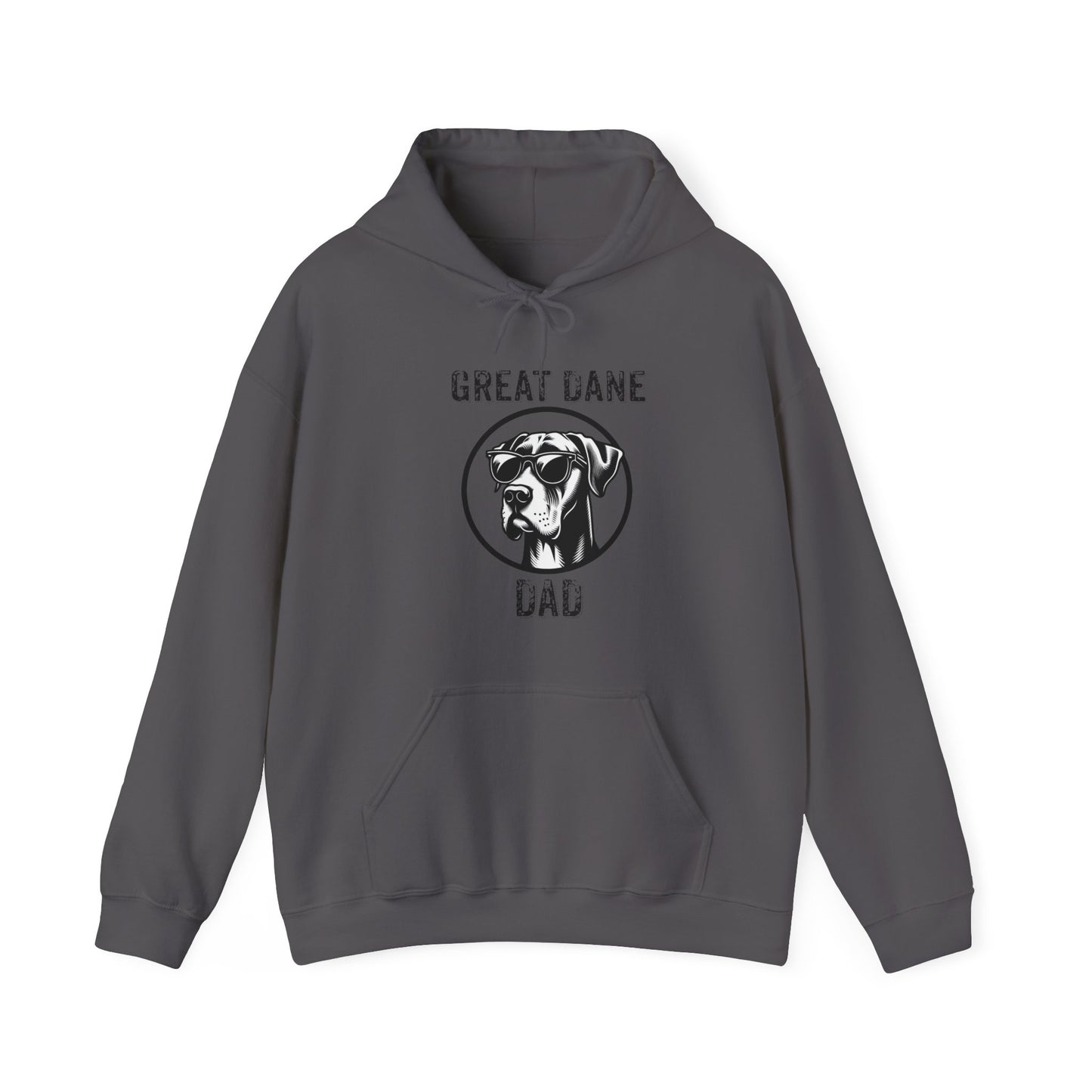 Great Dane Shirt Great Dane Gift Dog Dad Shirt Great Dane Dad Dog Lover Shirt Great Dane T Shirt Dog Lover Heavy Blend™ Hooded Sweatshirt