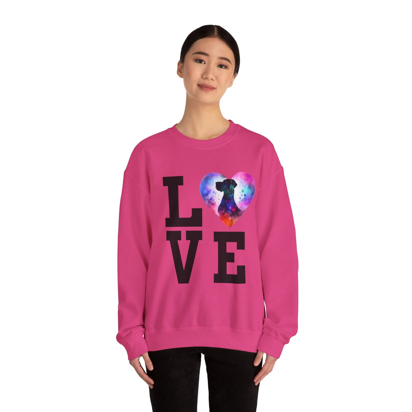 Love Great Dane Unisex Heavy Blend™ Crewneck Sweatshirt