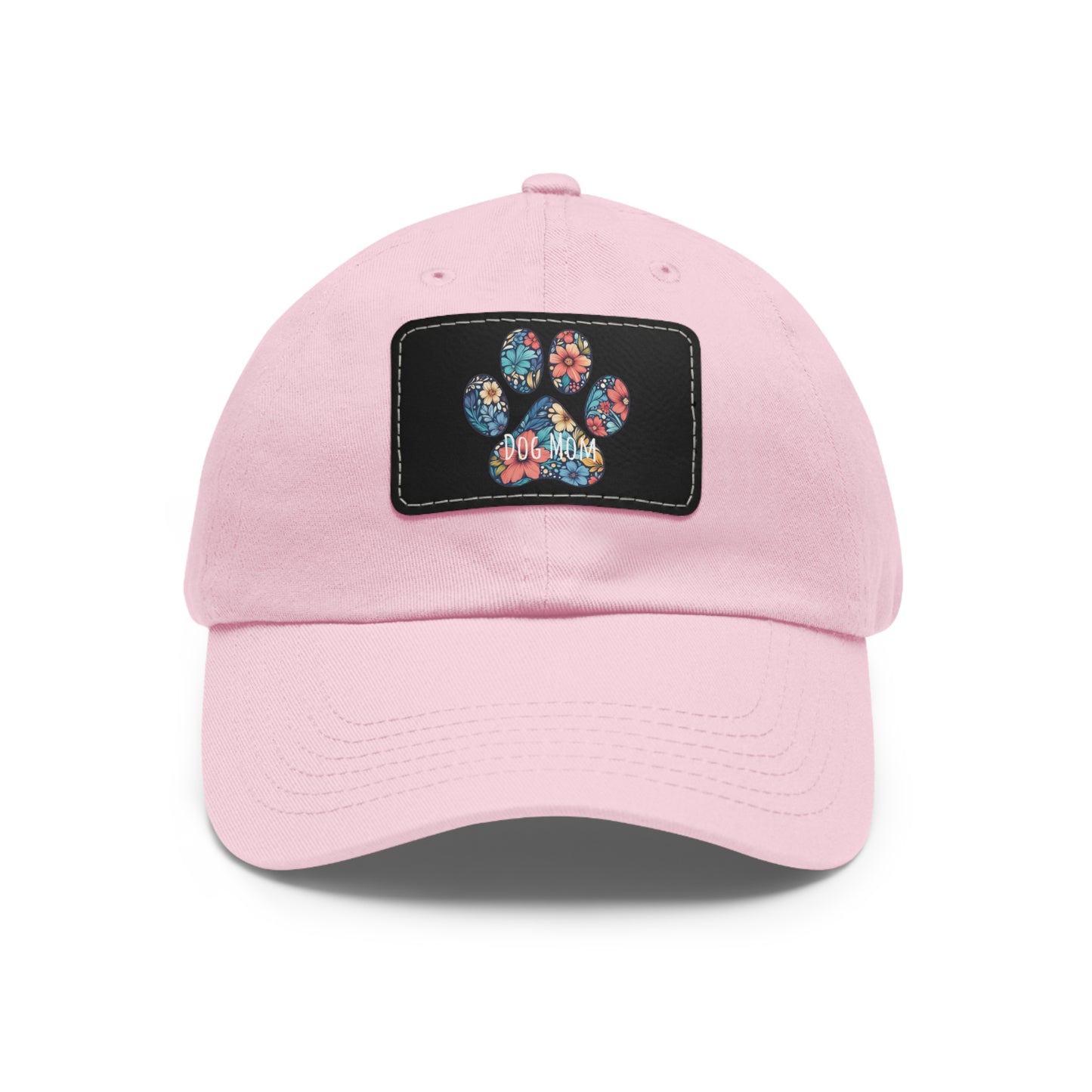 Dog Mom Paw Print Summer Ball Cap