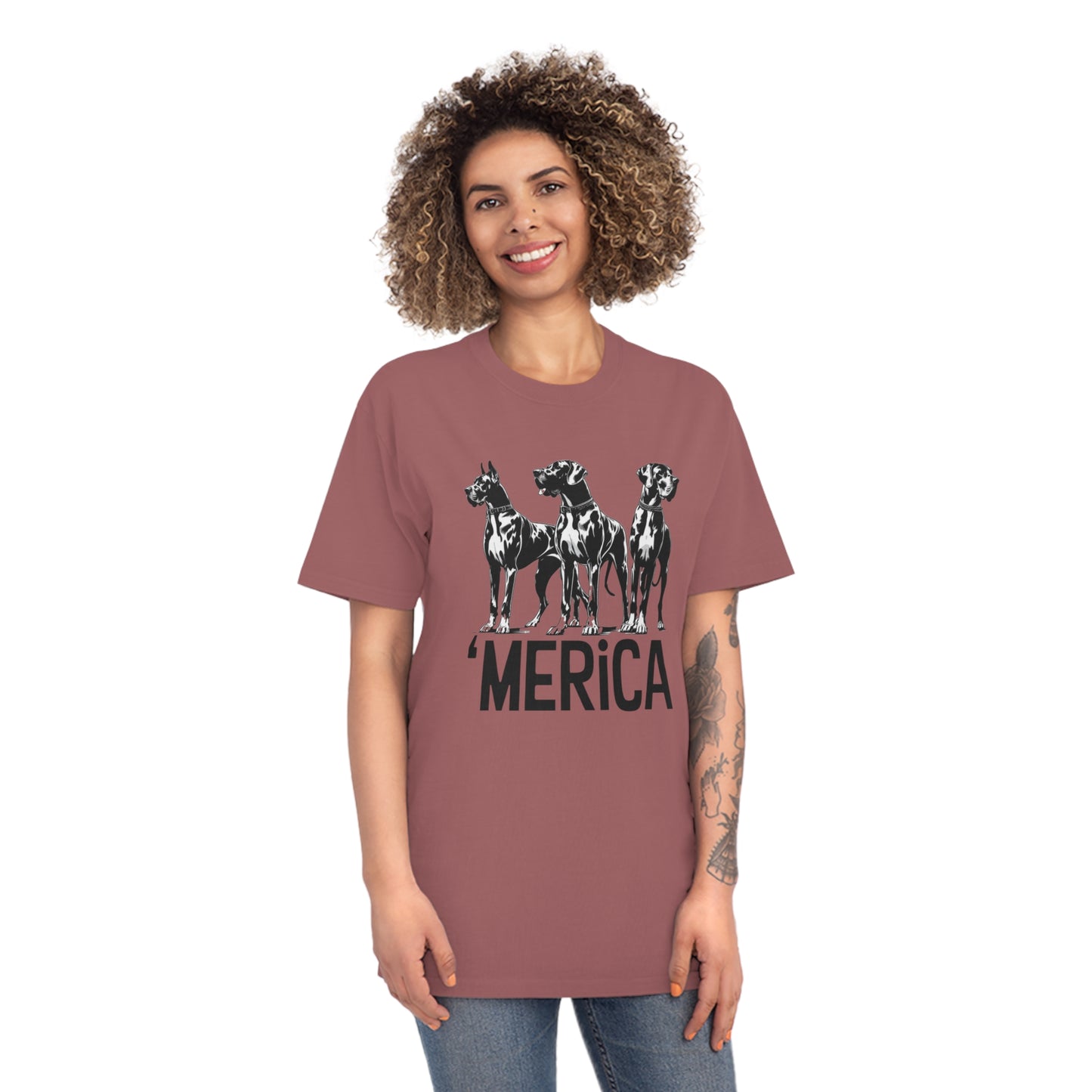 Patriotic America Great Dane Tee