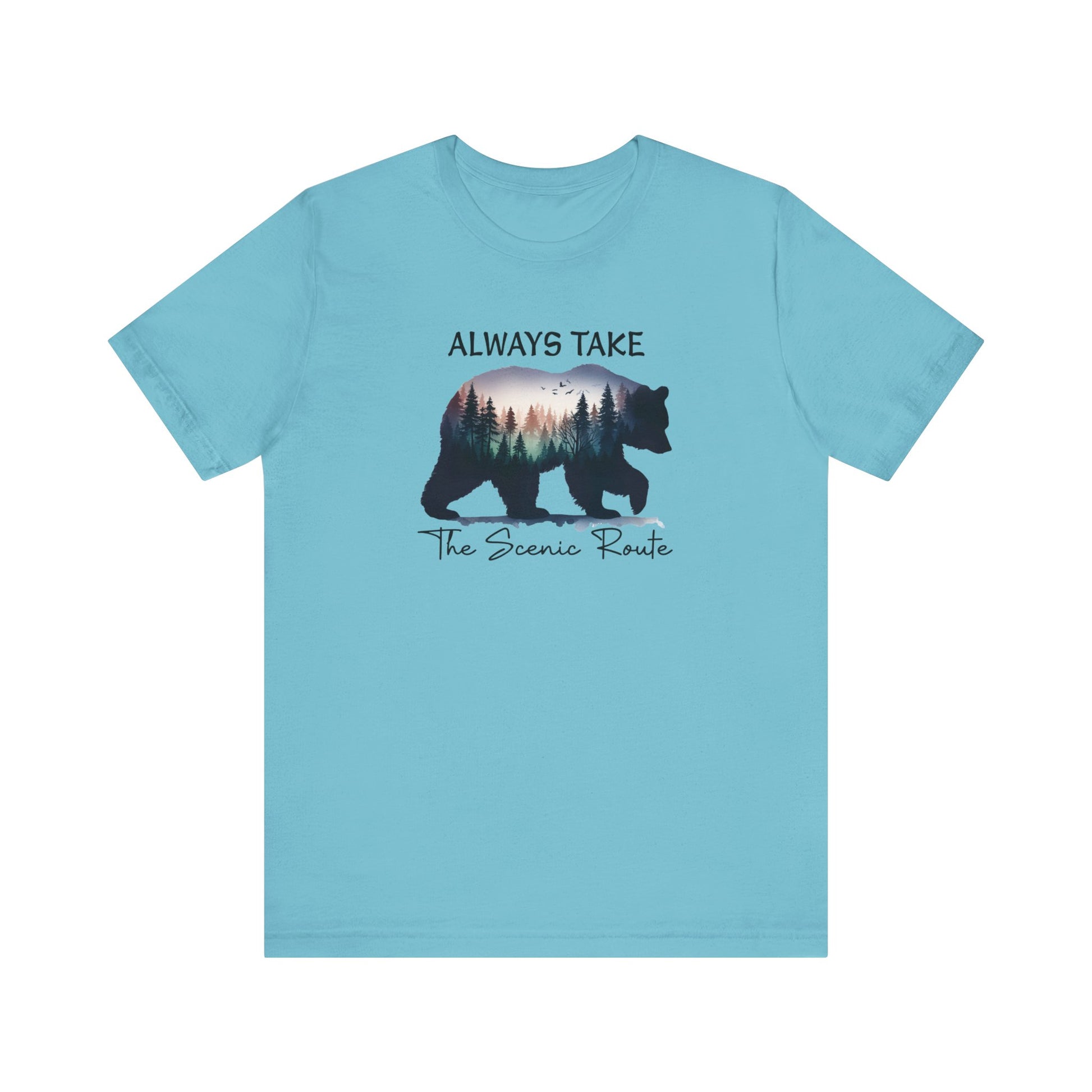 Take the Scenic Route Outdoor Tee - Four More Paws