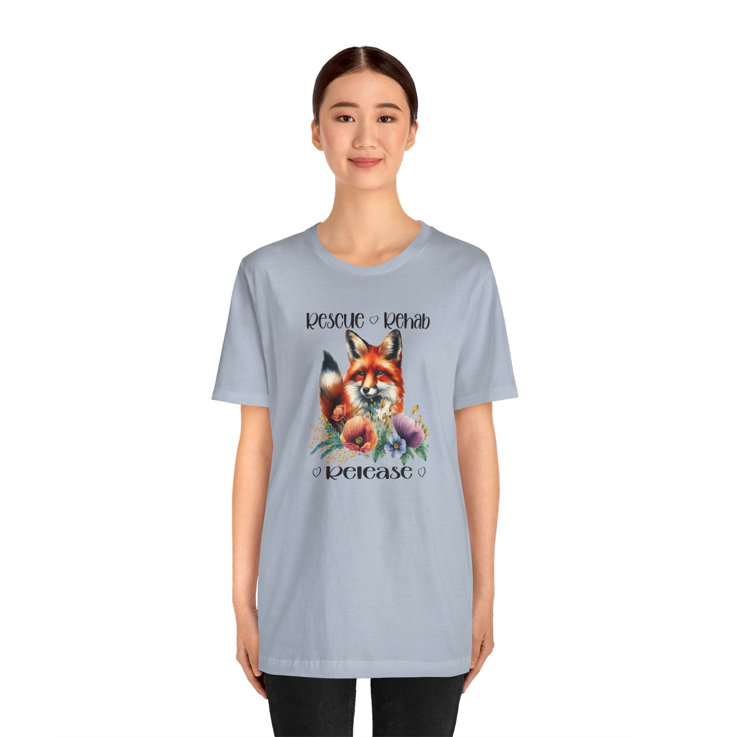 Rescue Rehab Release Fox Tee - Four More Paws