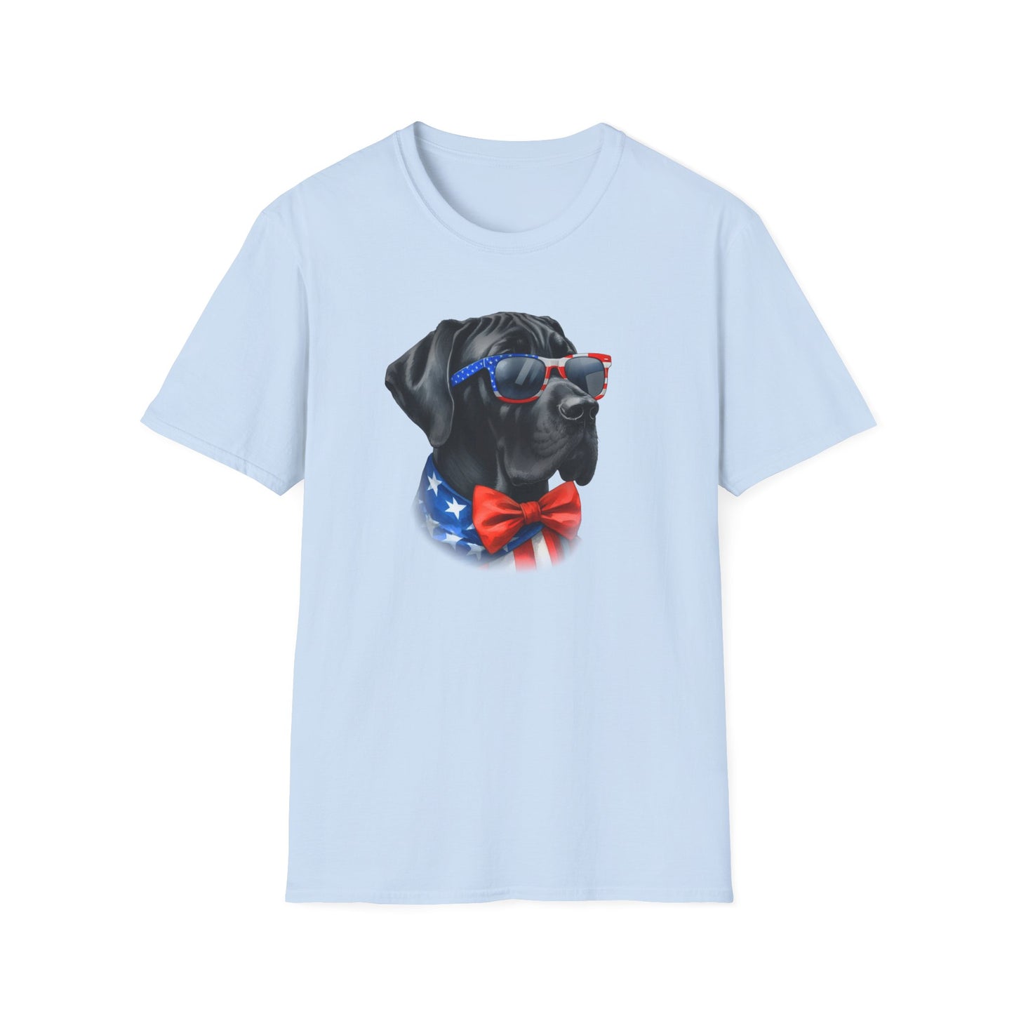 Patriotic Great Dane Tee - Four More Paws