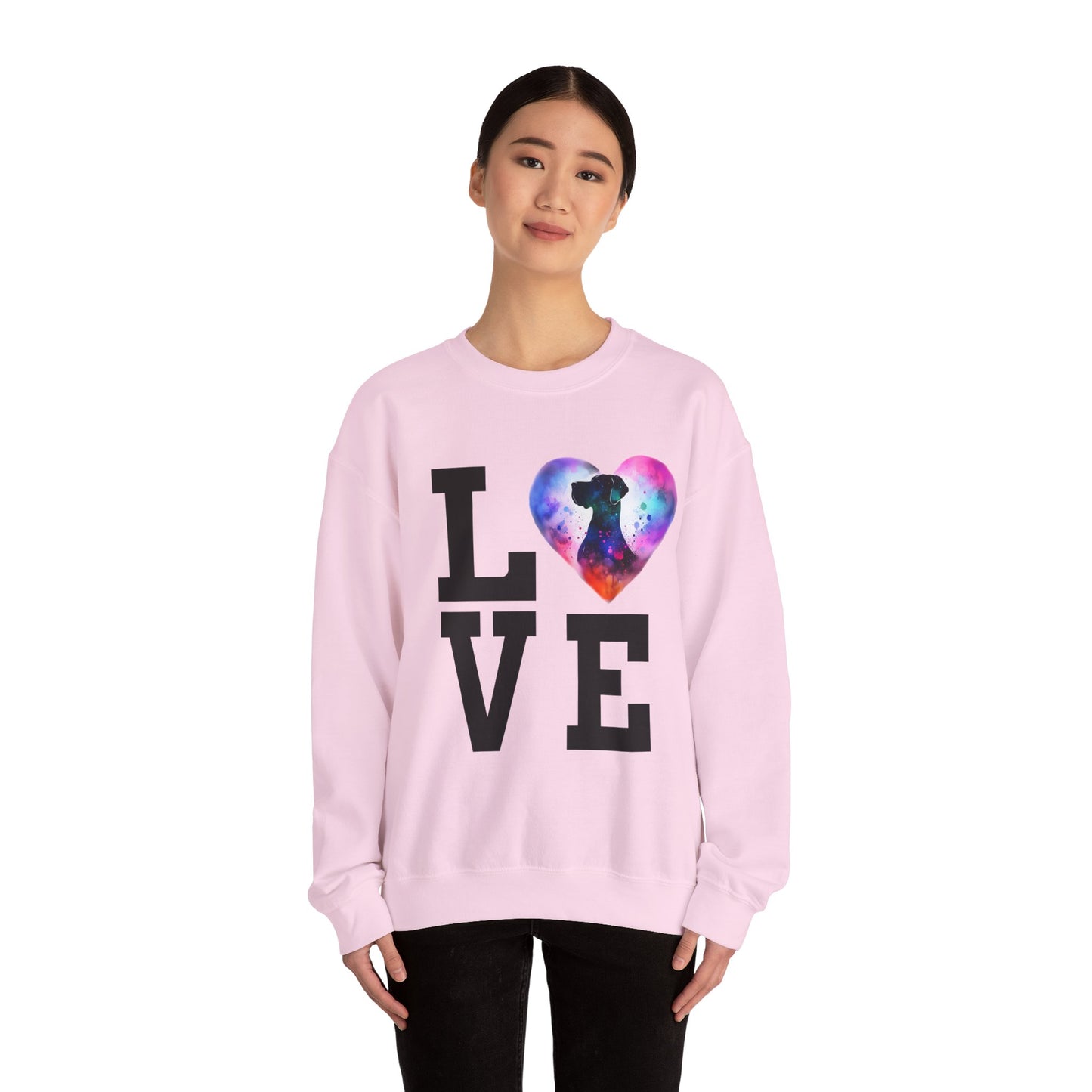 Love Great Dane Unisex Heavy Blend™ Crewneck Sweatshirt