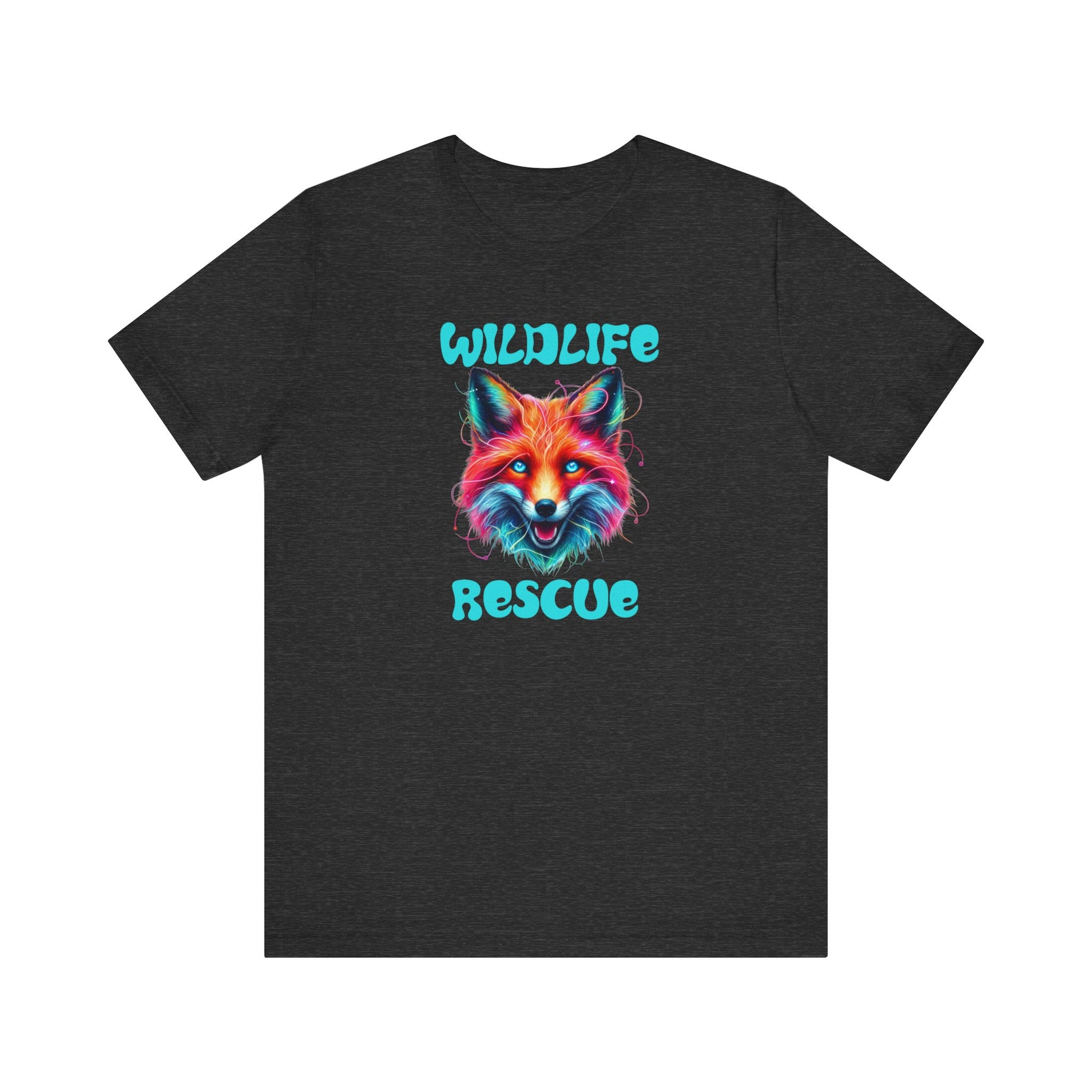 WildLife Rescue Neon Fox Tee - Four More Paws