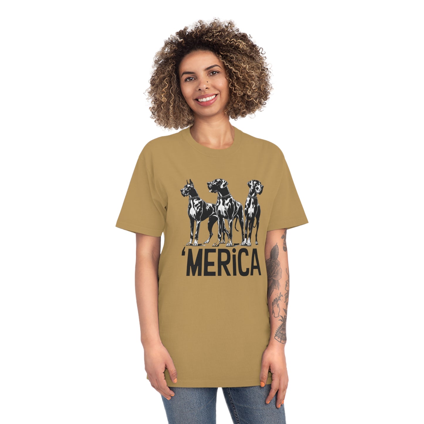 Patriotic America Great Dane Tee