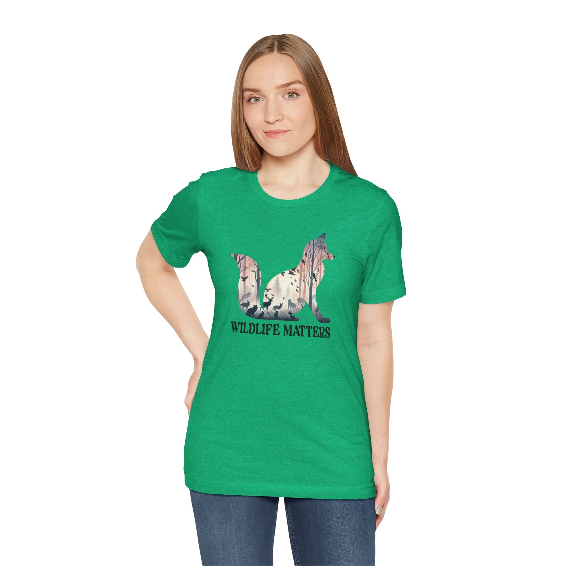 Wildlife Matters Fox Tee - Four More Paws