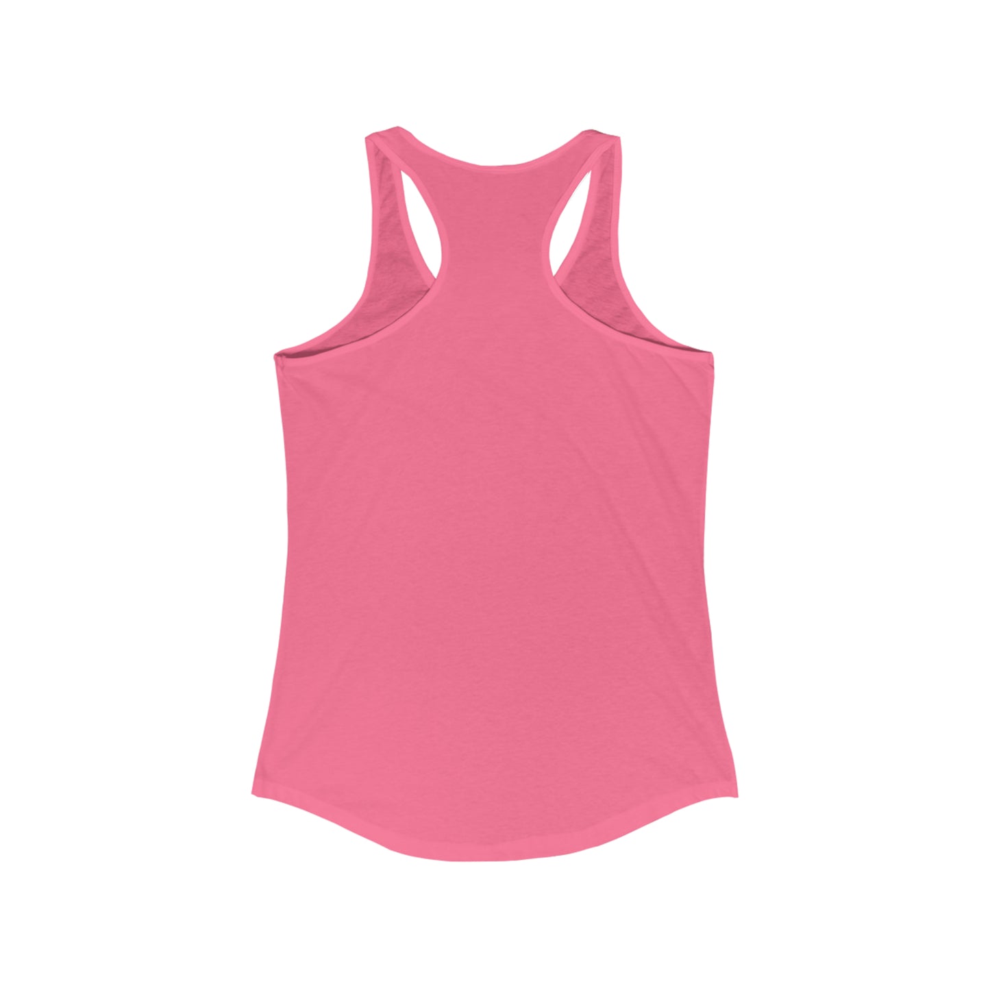 Bright Neon Pit Bull Women's Ideal Racerback Tank