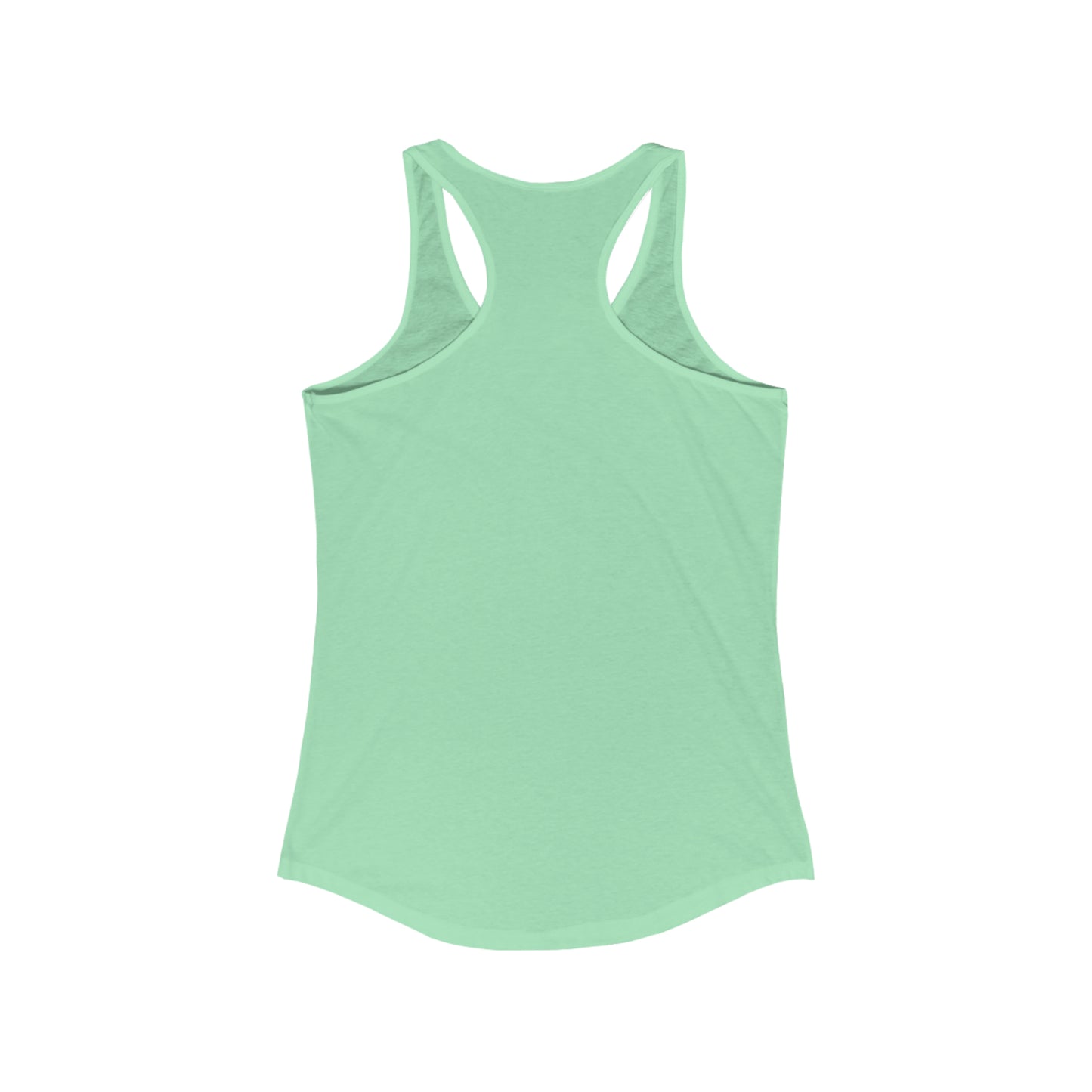 Bright Neon Pit Bull Women's Ideal Racerback Tank