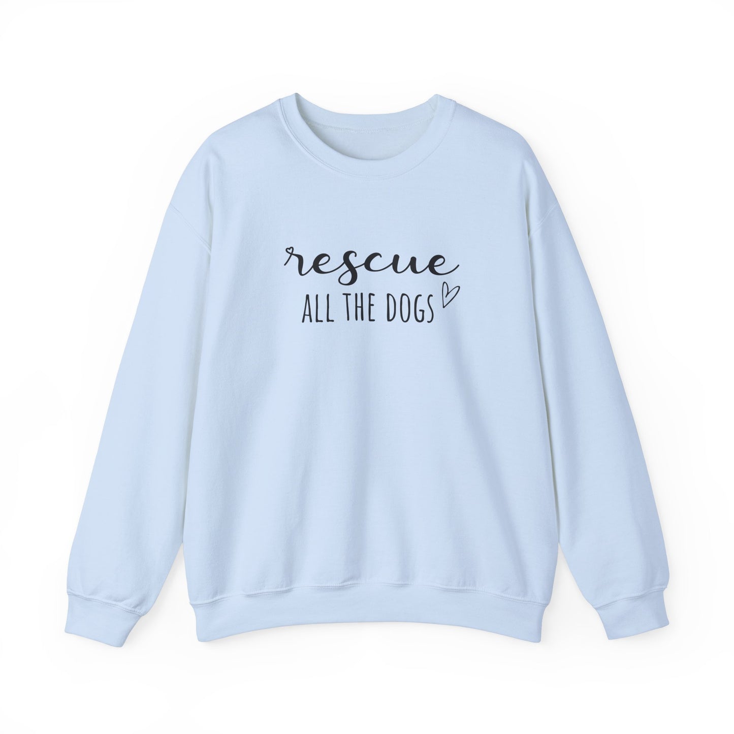 Rescue All the Dogs Unisex Heavy Blend™ Crewneck Sweatshirt